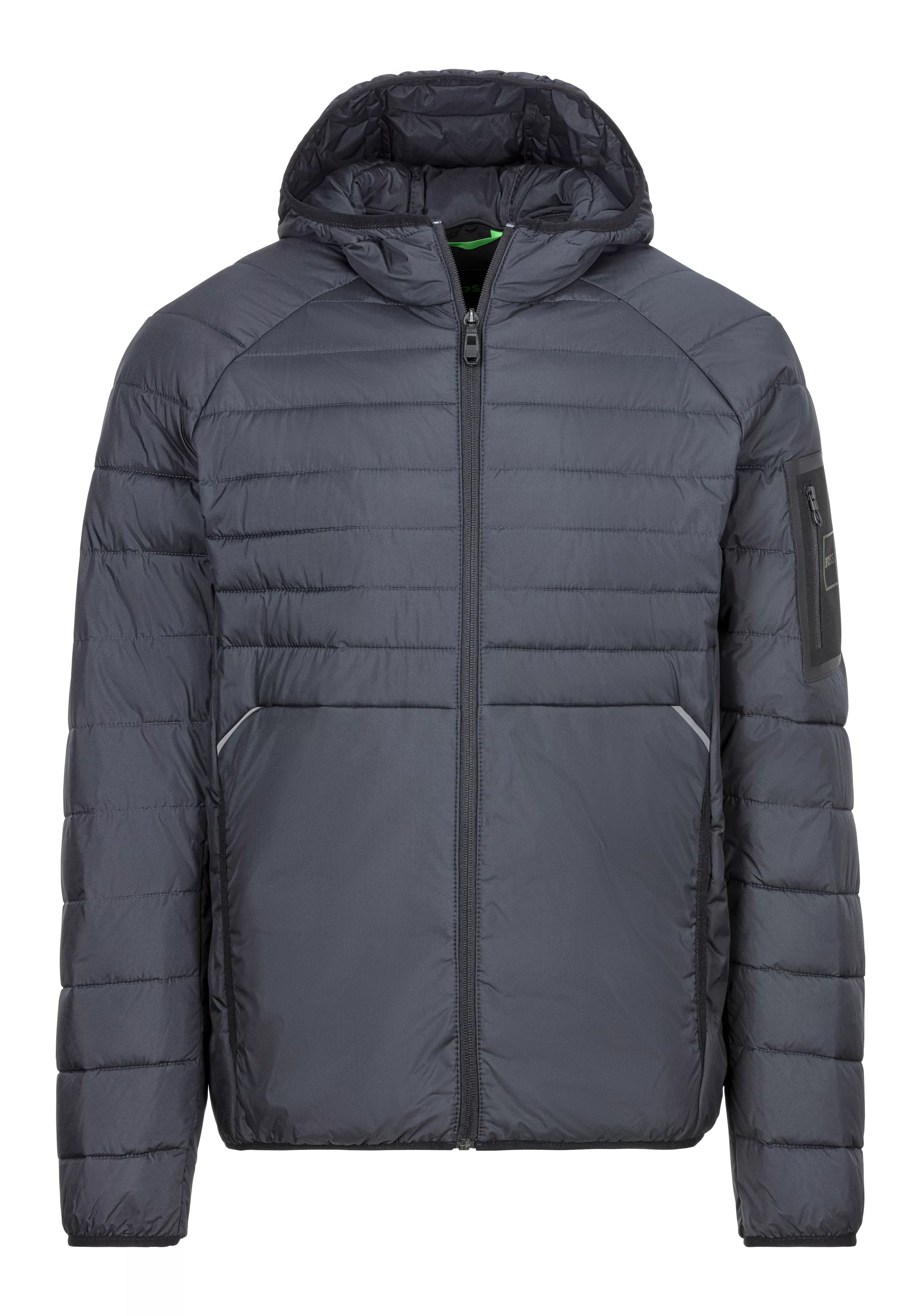 BOSS GREEN Steppjacke "J Thor", mit Kapuze, mit Ärmelasche günstig online kaufen