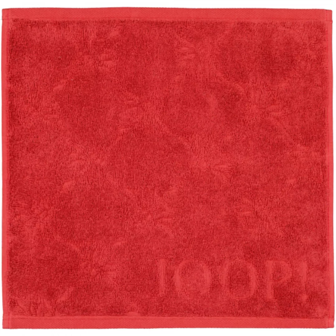 JOOP Uni Cornflower 1670 - Farbe: Granat - 280 - Seiflappen 30x30 cm günstig online kaufen