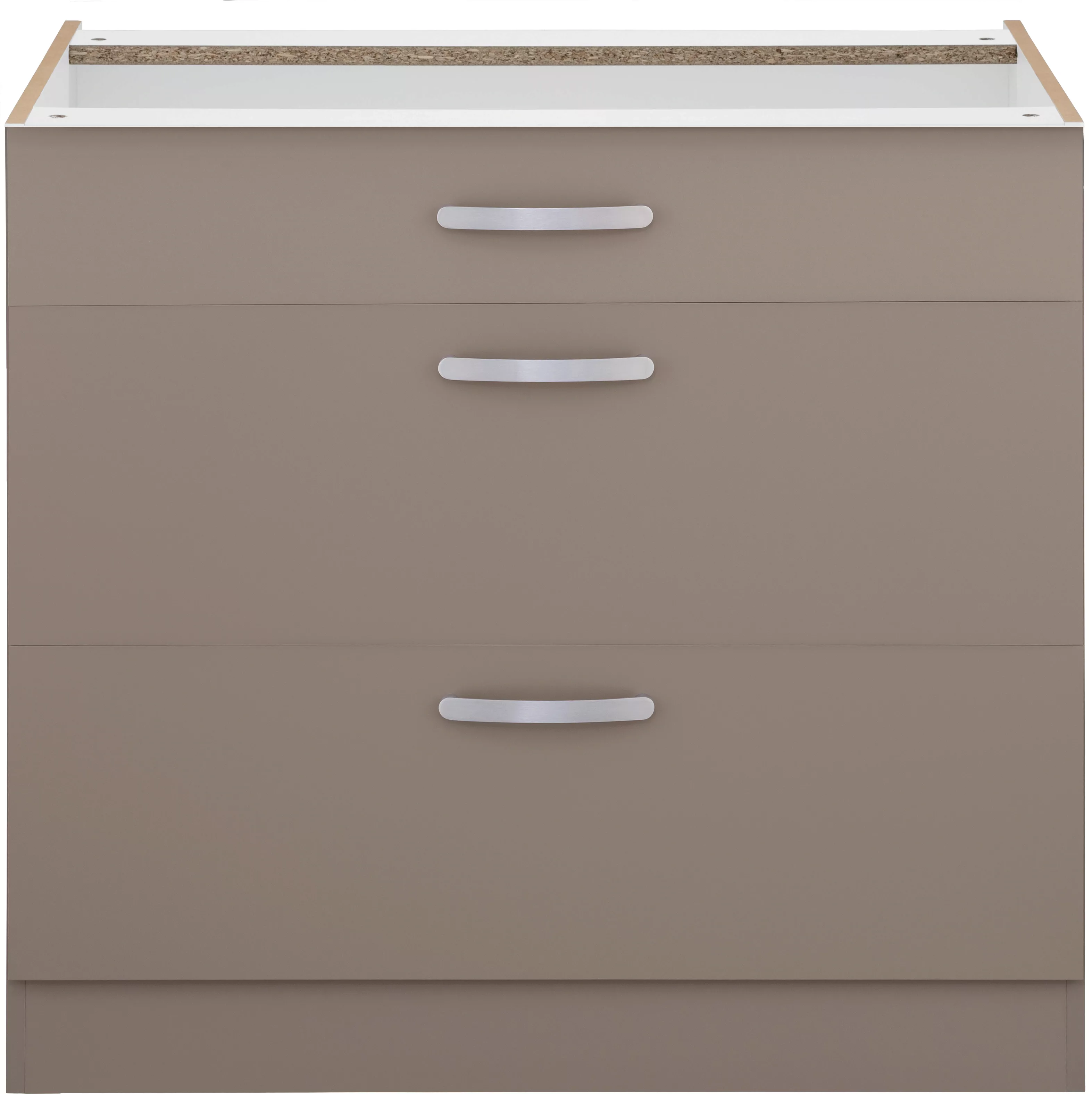 wiho Küchen Unterschrank "Kansas", 90 cm breit, mit 2 großen Auszügen ohne günstig online kaufen