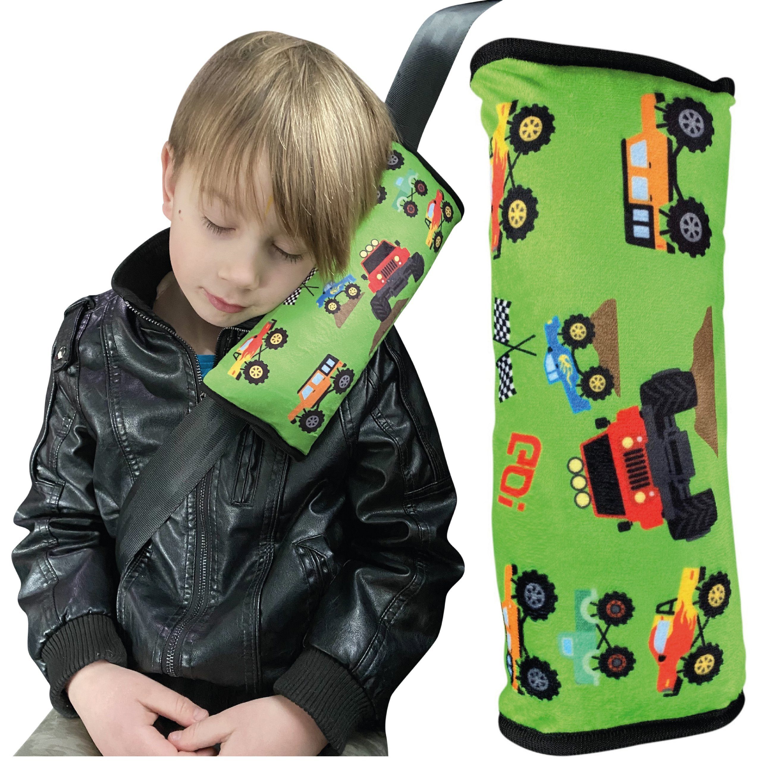 HECKBO Schlafkissen Auto Schlafkissen Monster Trucks günstig online kaufen