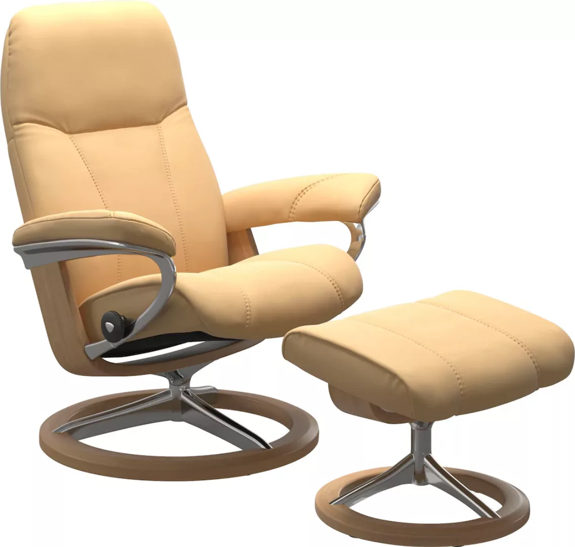 Stressless Relaxsessel "Consul", (Set, Relaxsessel mit Hocker), mit Hocker, günstig online kaufen