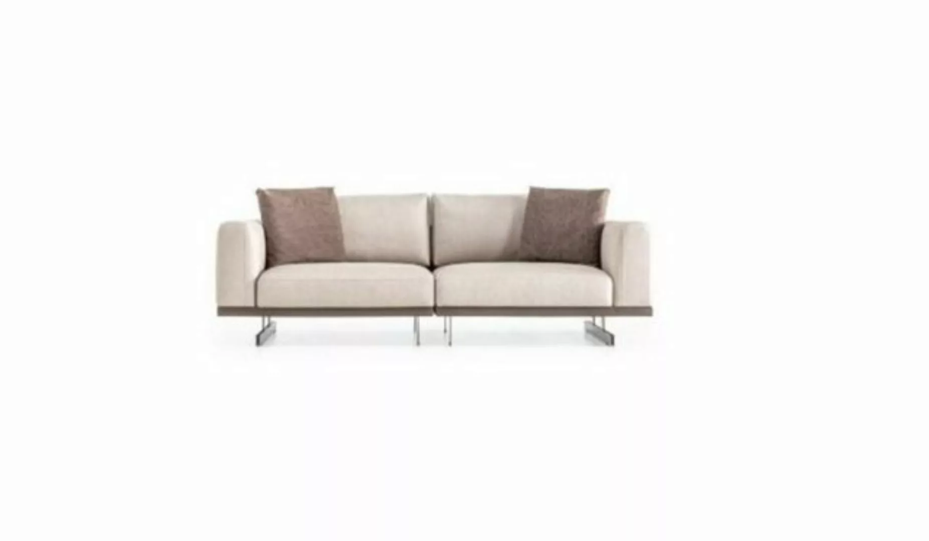 Xlmoebel Sofa Zeitgemäße Dreisitzer-Stoffcouch edel Möbel Textil fürs Wohnz günstig online kaufen