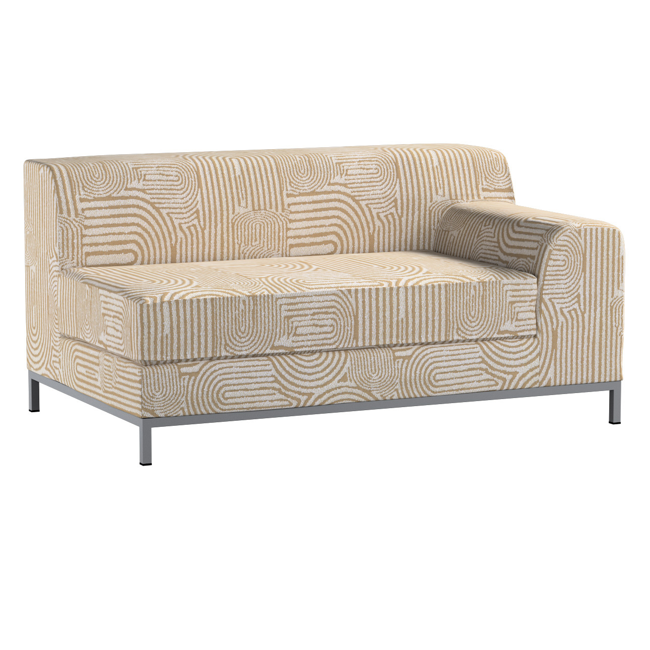 Bezug für Kramfors Sofa Recamiere links, beige-ecru, Bezug für Recamiere li günstig online kaufen