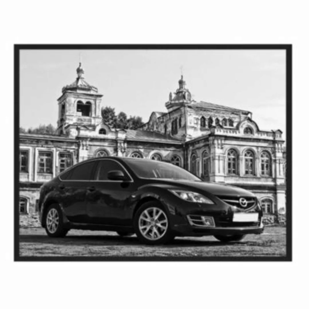 Any Image Wandbild Mazda schwarz Gr. 60 x 80 günstig online kaufen