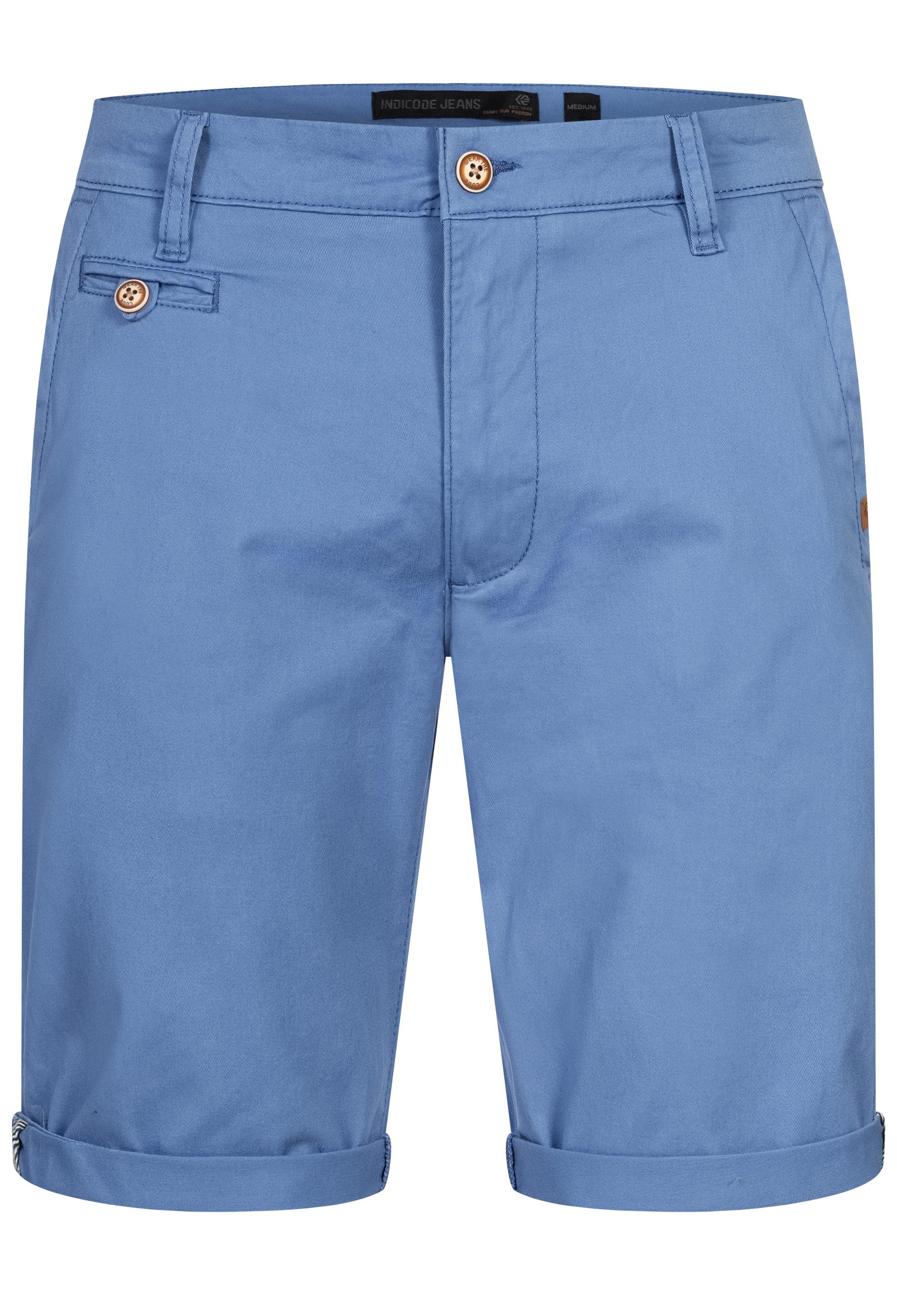 Indicode Chinoshorts Cuba aus Baumwollgemisch günstig online kaufen