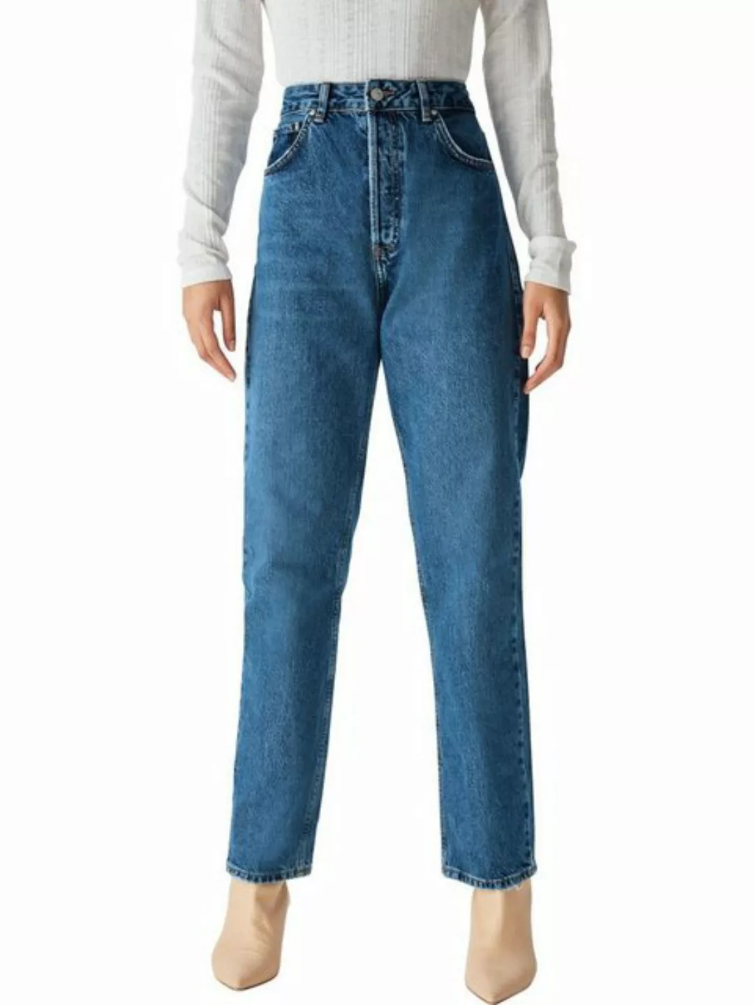 LTB Damen Jeans MYLA ZIP Relaxed Straight Fit - Blau - Sunila Safe Wash günstig online kaufen