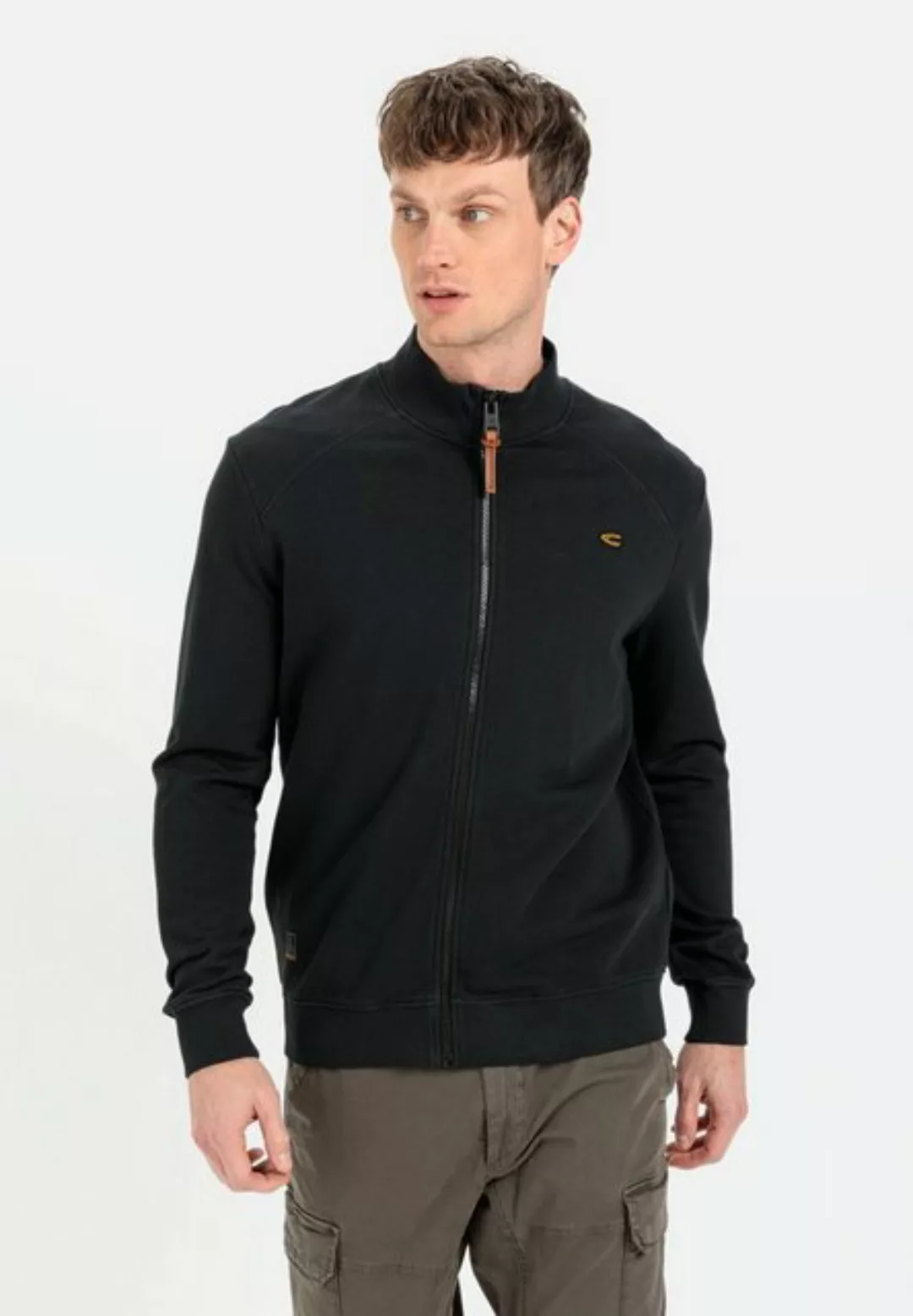 camel active Sweatjacke mit Stehkragen günstig online kaufen