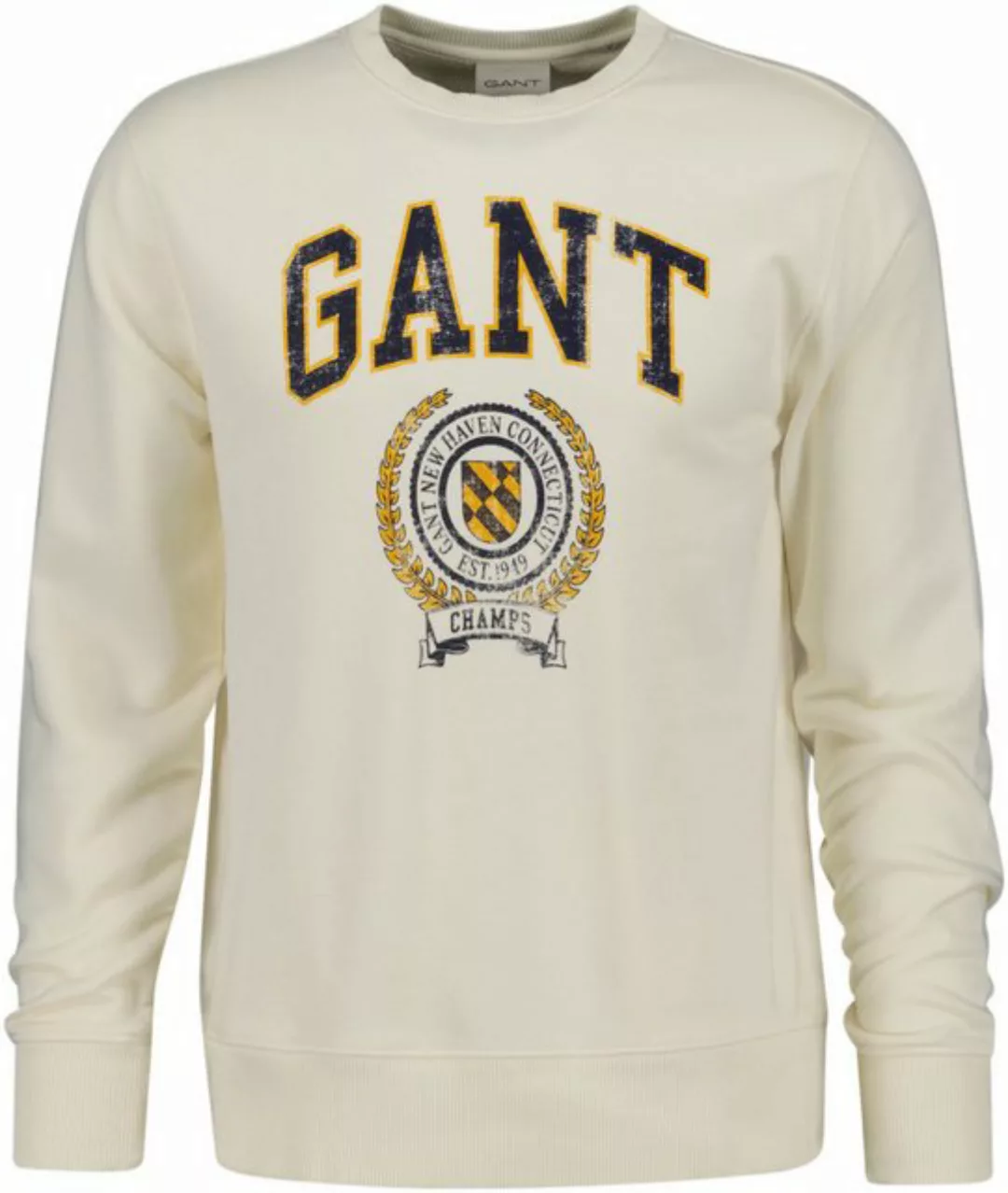 Gant Sweatshirt GRAPHIC C-NECK SWEAT mit mehrfarbigen Print günstig online kaufen