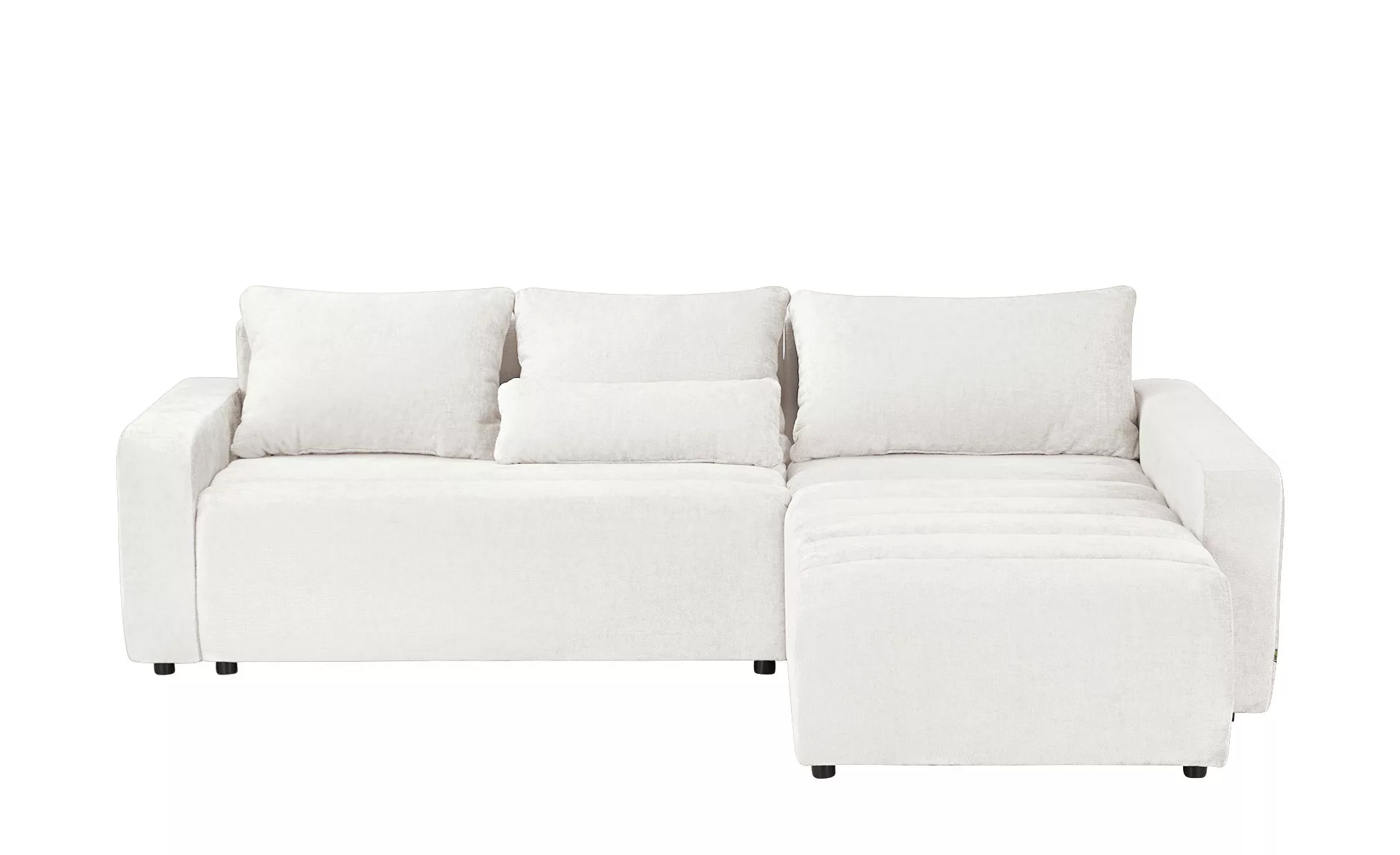 smart Ecksofa  Fania ¦ weiß ¦ Maße (cm): B: 257 H: 72 T: 208.0 Polstermöbel günstig online kaufen