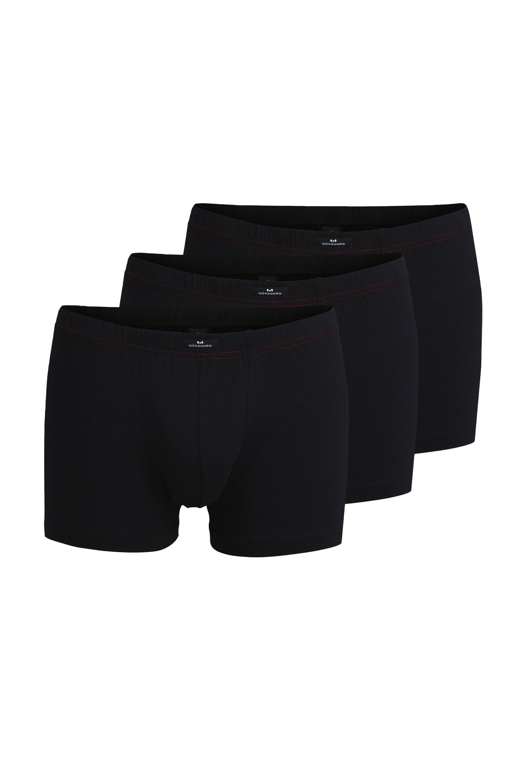 GÖTZBURG Boxershorts GÖTZBURG Herren Pants schwarz günstig online kaufen