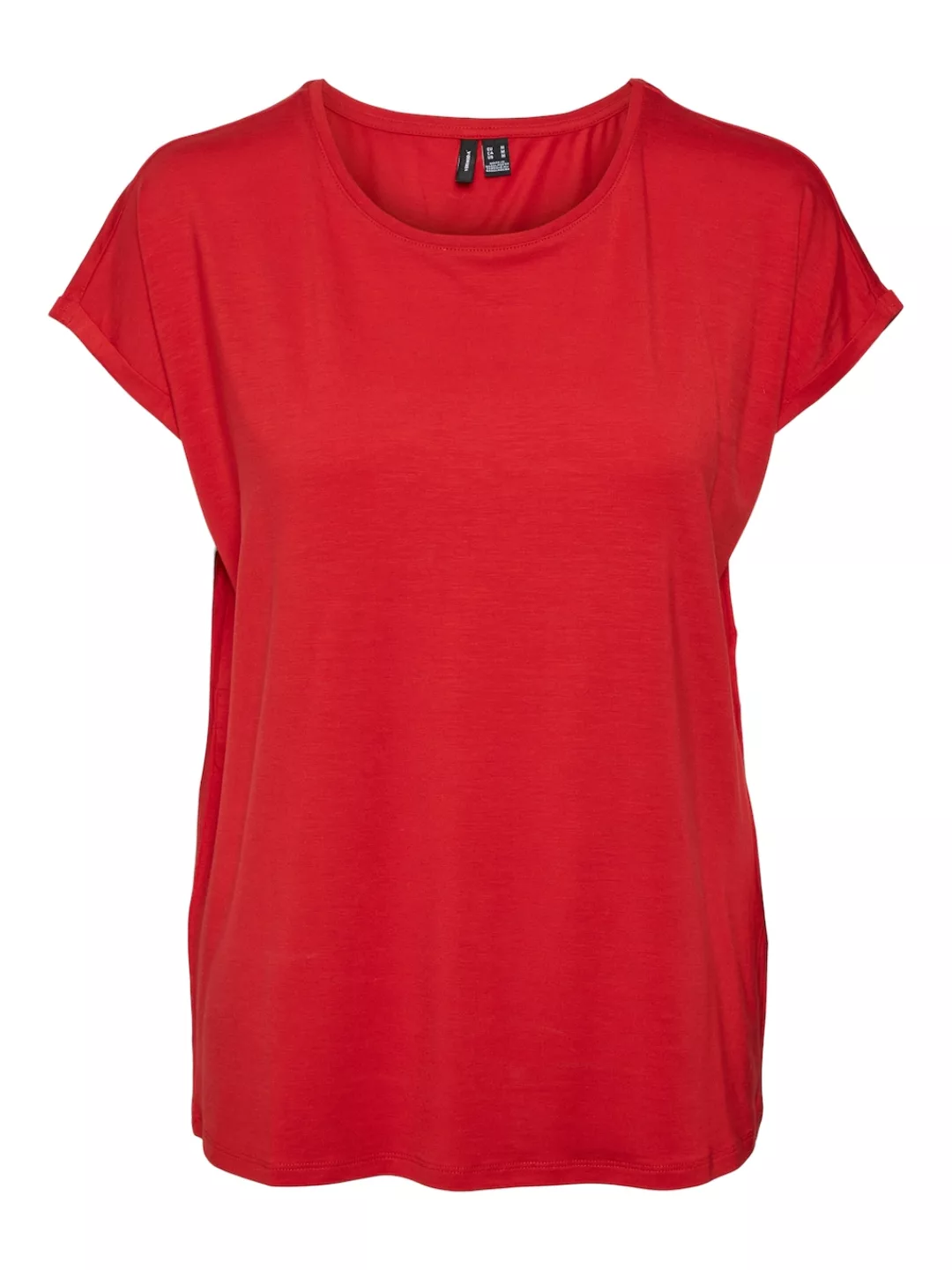 Vero Moda Rundhalsshirt VMAVA PLAIN SS TOP GAJRS NOOS günstig online kaufen