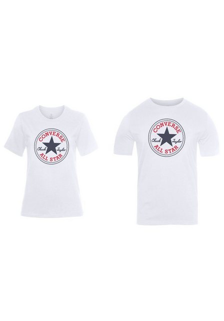 Converse T-Shirt CONVERSE GO-TO ALL STAR PATCH STANDARD-FIT T-SHIRT (1-tlg) günstig online kaufen