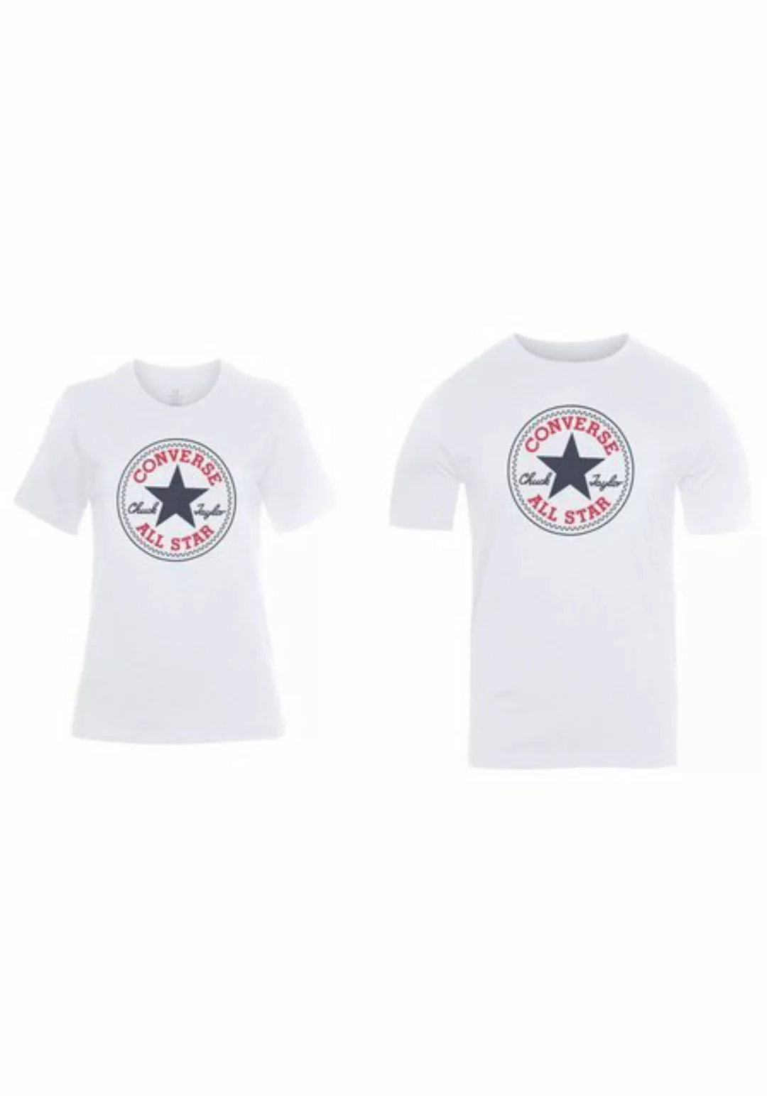 Converse T-Shirt CONVERSE GO-TO ALL STAR PATCH STANDARD-FIT T-SHIRT (1-tlg) günstig online kaufen