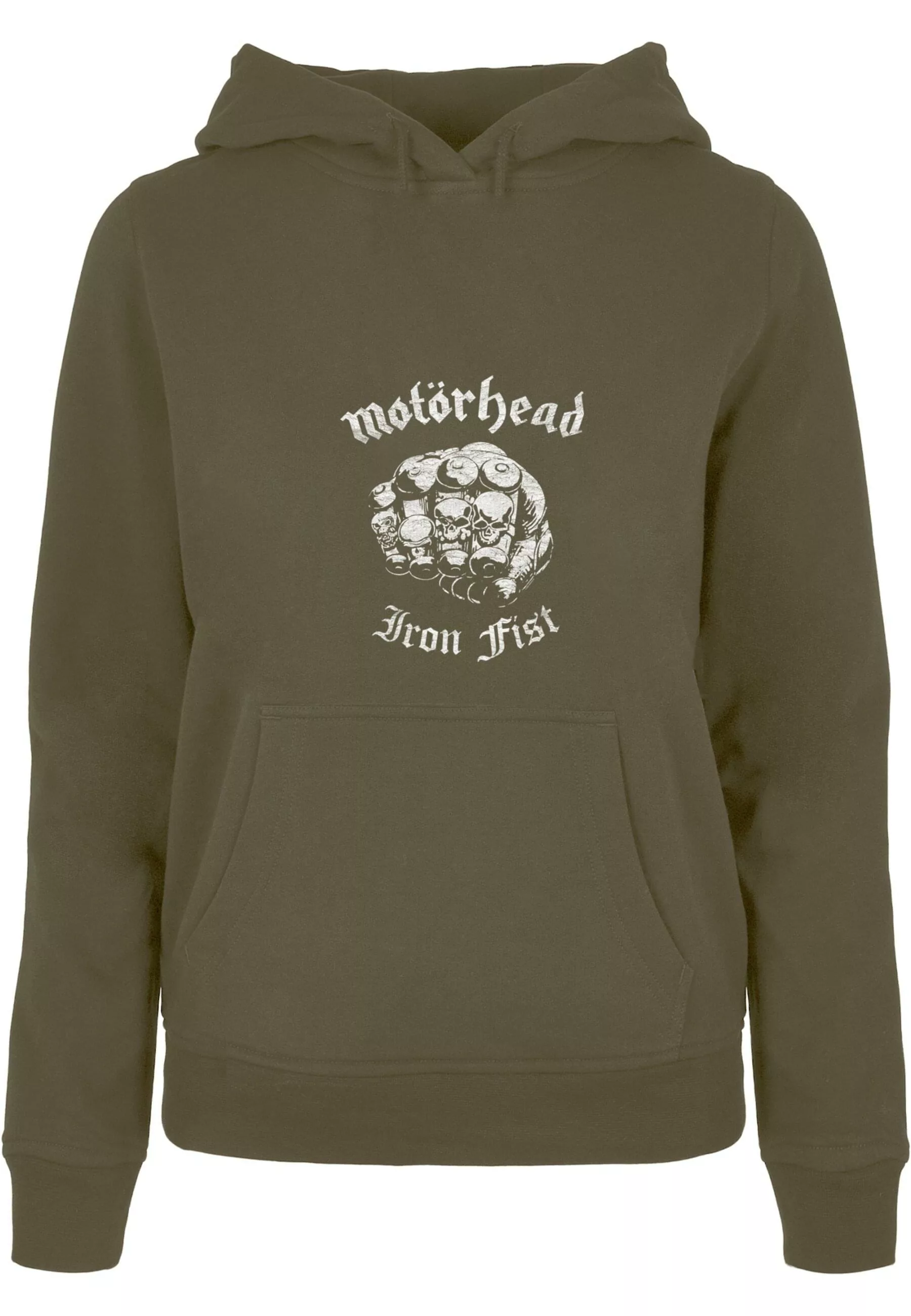 Merchcode Kapuzenpullover "Merchcode Damen Ladies Motorhead - Iron Fist Bas günstig online kaufen