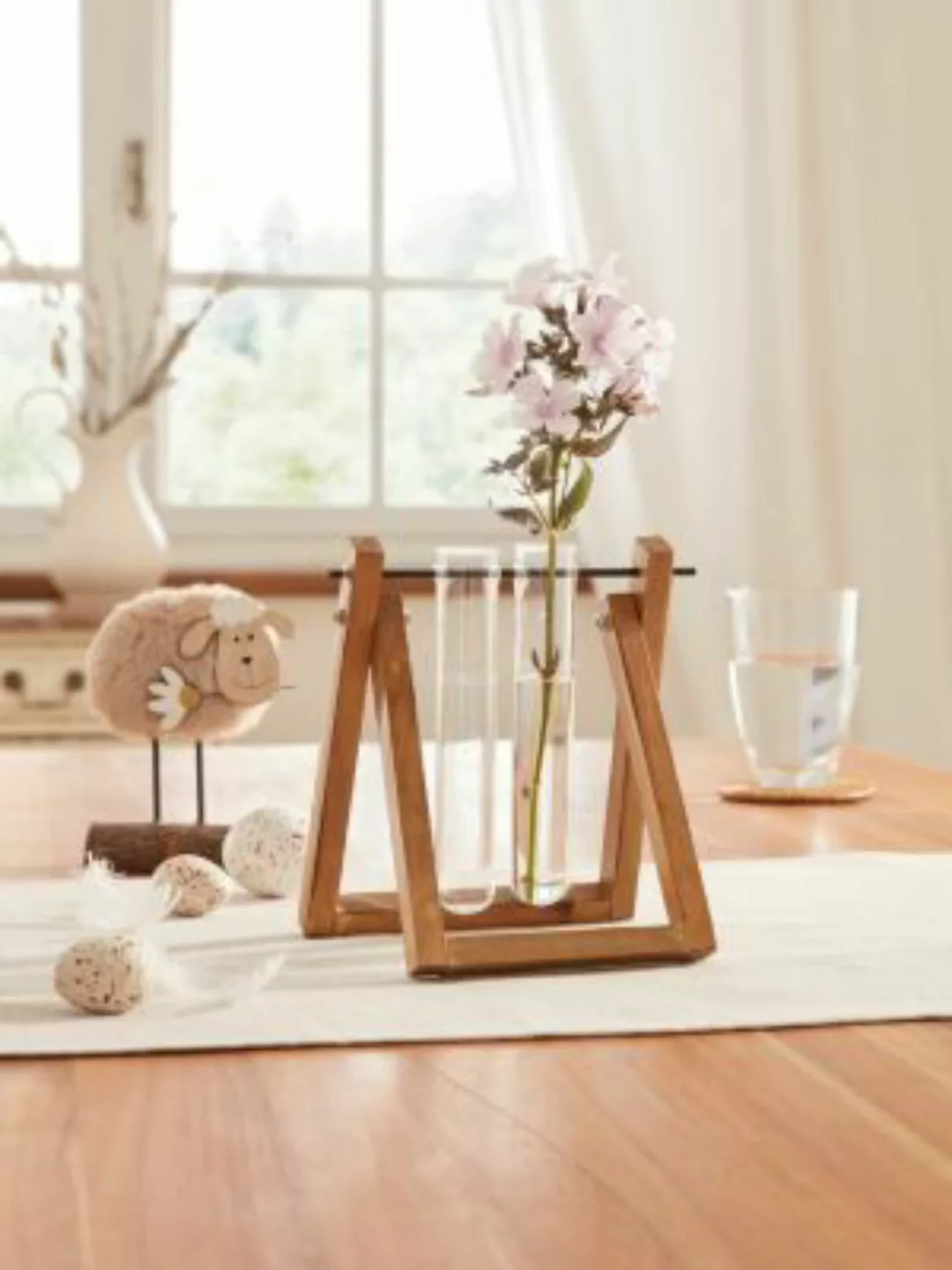 HOME Living Vasenhalter SPAR-SET 2x Rustic Vasen braun günstig online kaufen