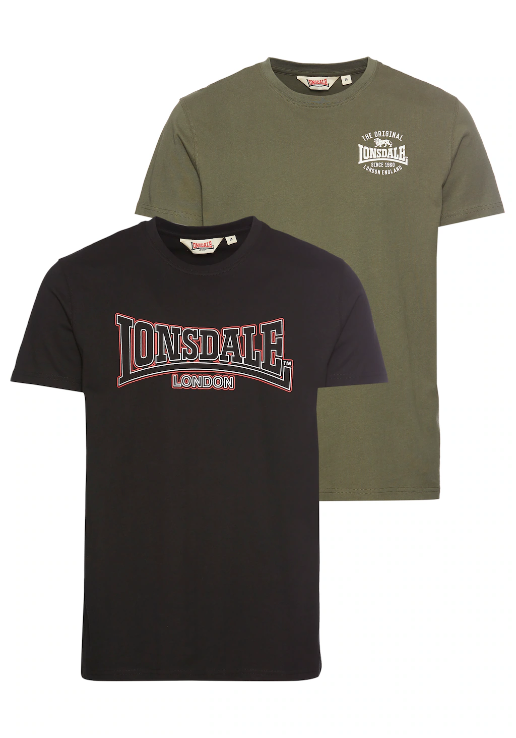 Lonsdale T-Shirt, Doppelpack günstig online kaufen