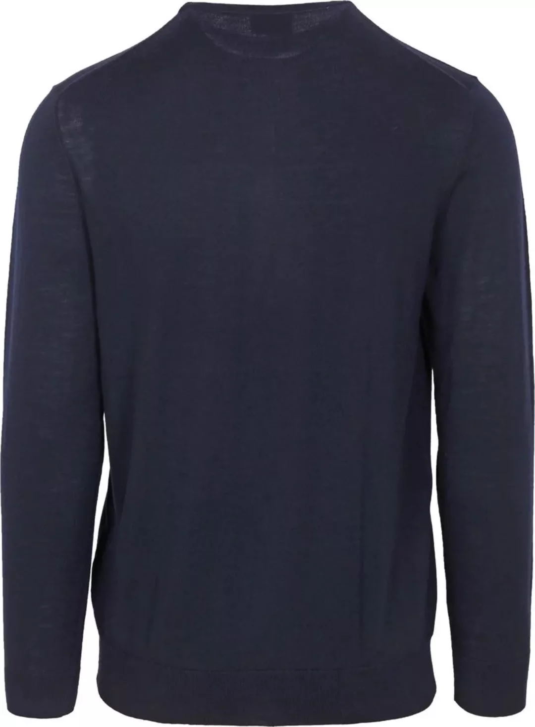 Profuomo Pullover Merinowolle Navy - Größe L günstig online kaufen