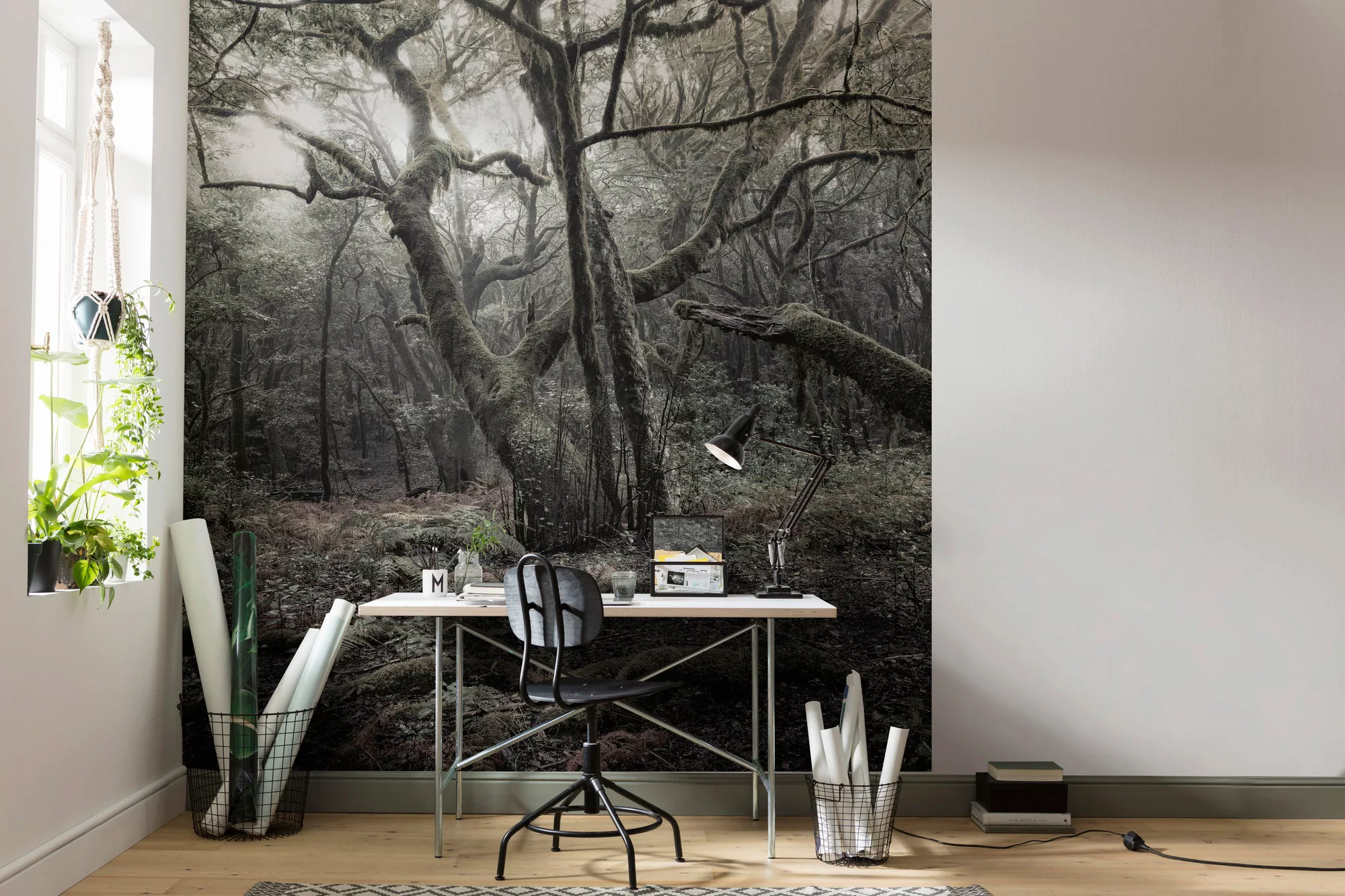 KOMAR Vlies Fototapete - Das Model - Größe 250 x 280 cm mehrfarbig günstig online kaufen