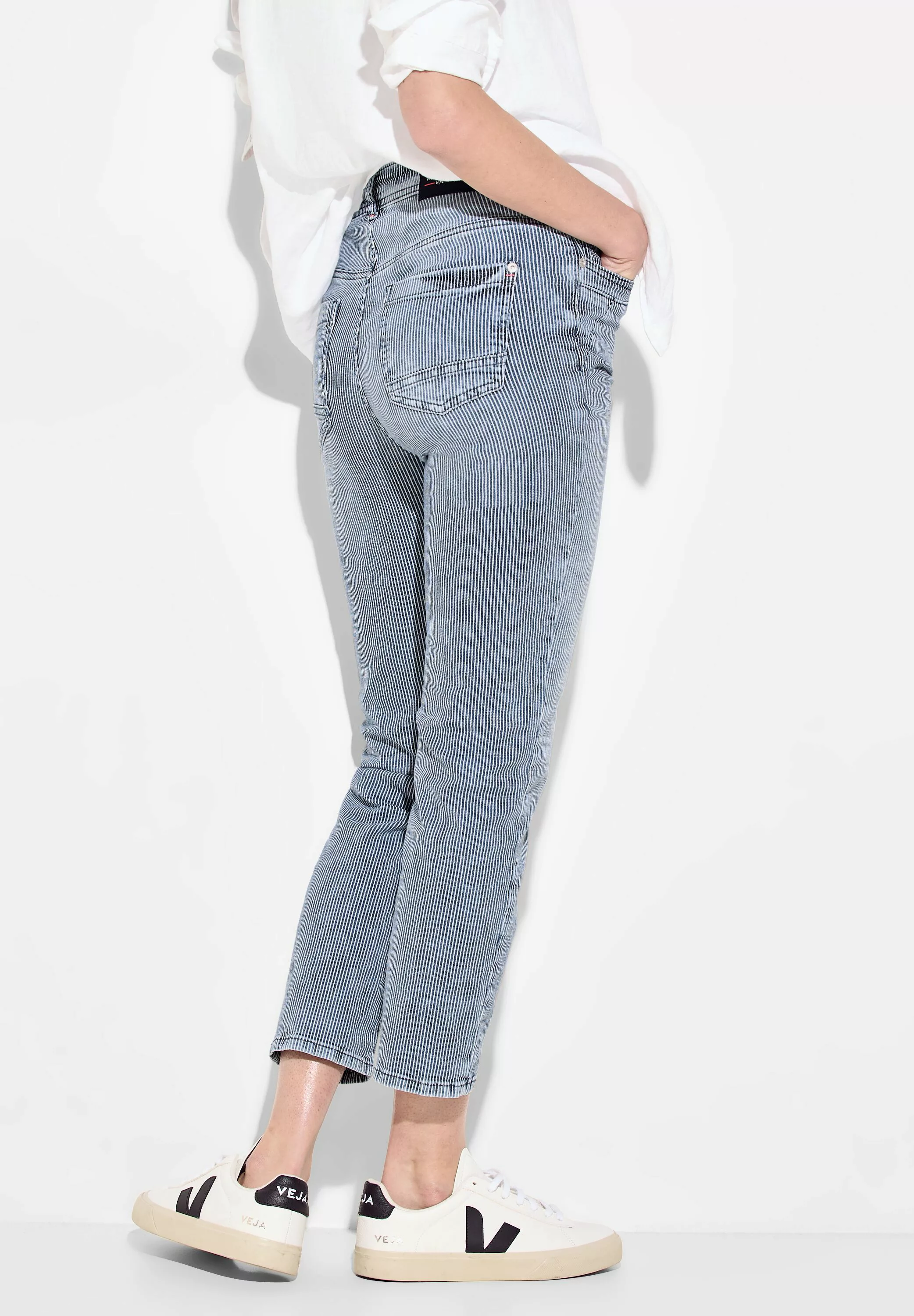 Cecil Slim-fit-Jeans, im Used Look günstig online kaufen