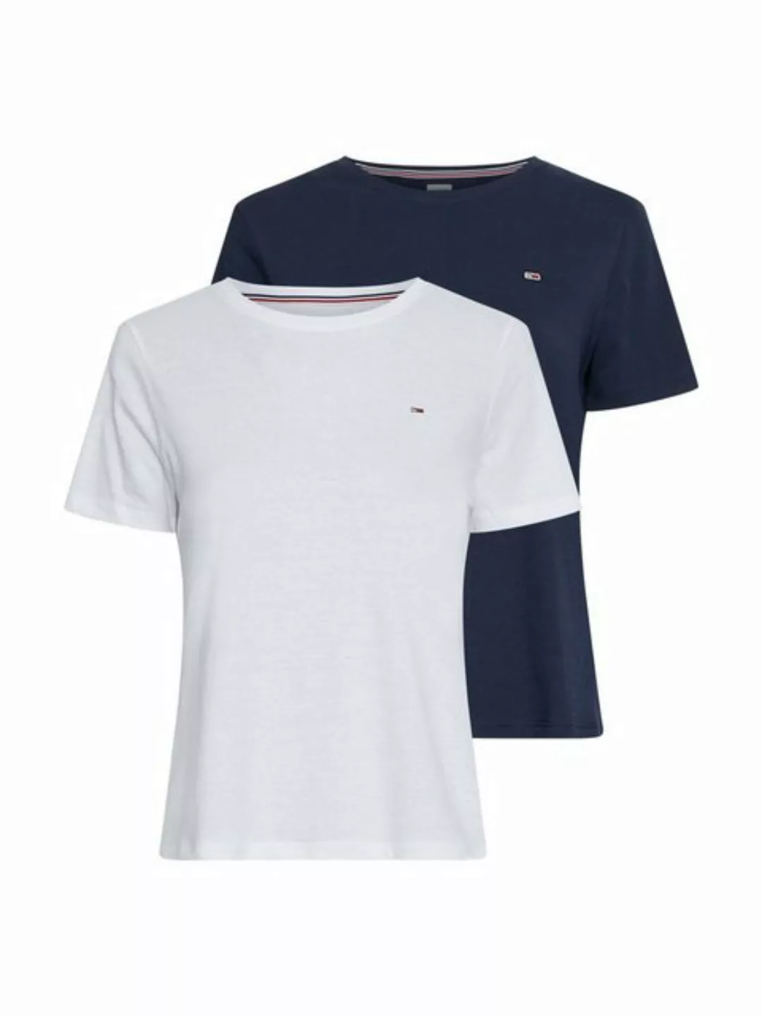 Tommy Jeans Rundhalsshirt TJW 2PACK SOFT JERSEY TEE (2-tlg., 2er-Pack) mit günstig online kaufen