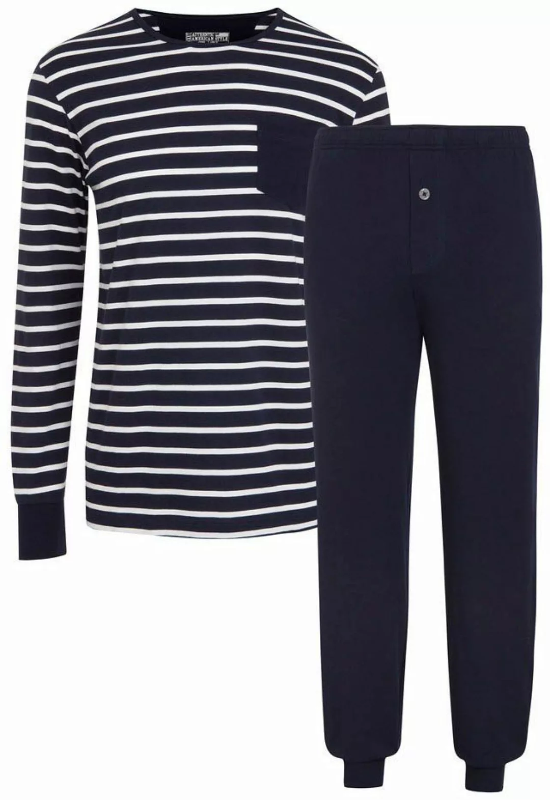 Jockey Pyjama Cotton Nautical Stripe Pyjama günstig online kaufen