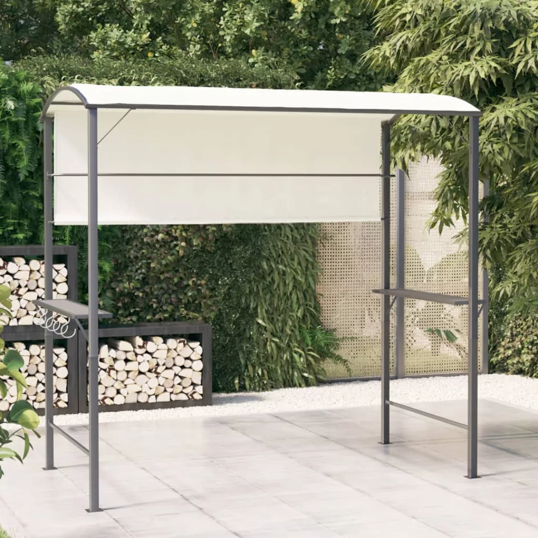 Vidaxl Pavillon Mit Dach 220x110x200 Cm Creme günstig online kaufen