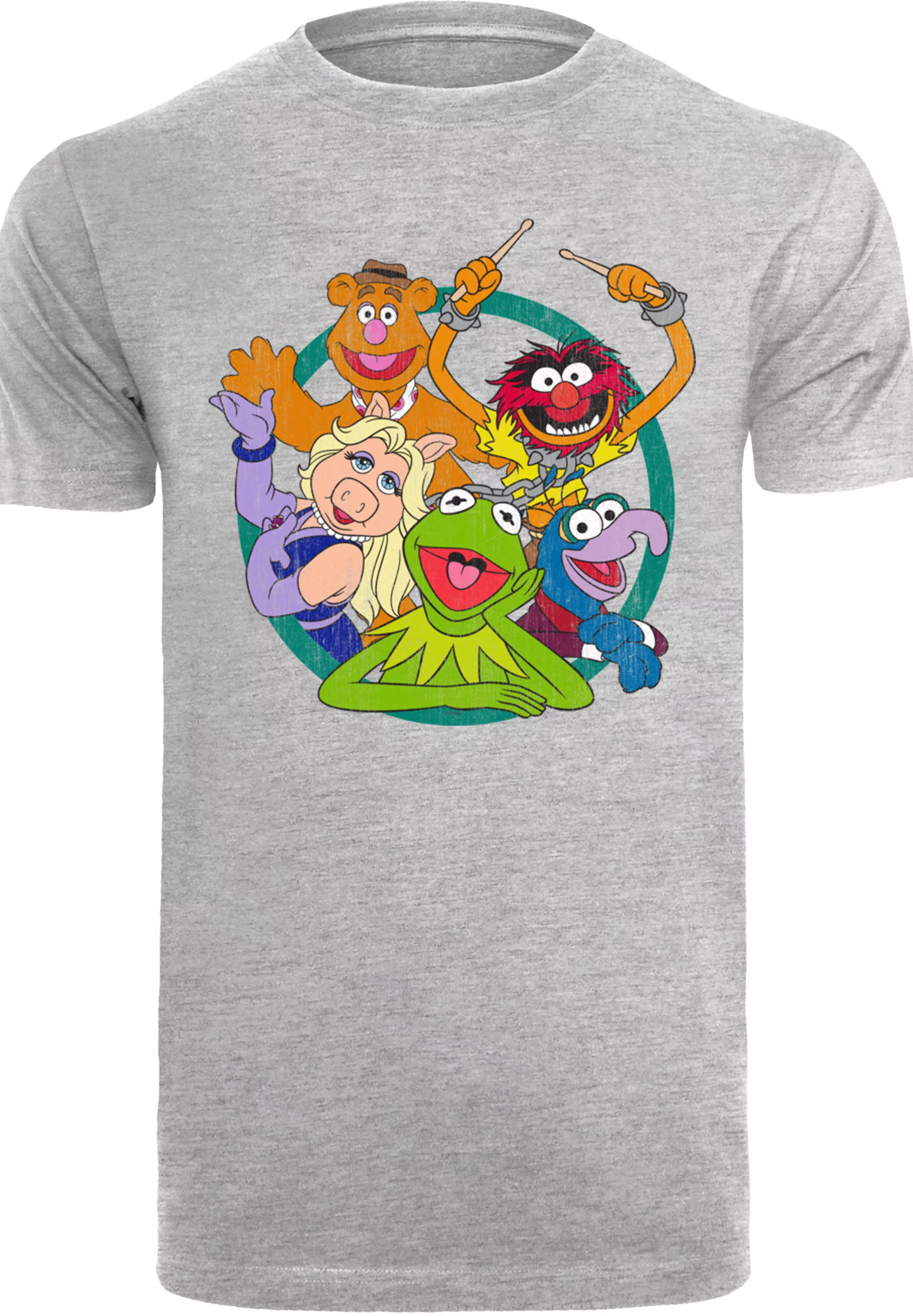 F4NT4STIC T-Shirt "Disney Die Muppets Group Circle", Print günstig online kaufen