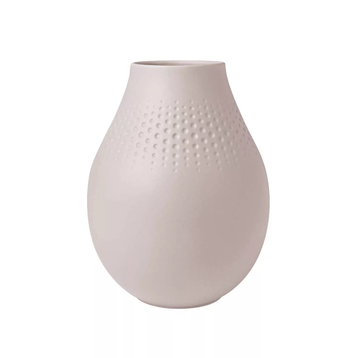 Villeroy & Boch Manufacture Manufacture Collier beige Vase Perle hoch 16 cm günstig online kaufen