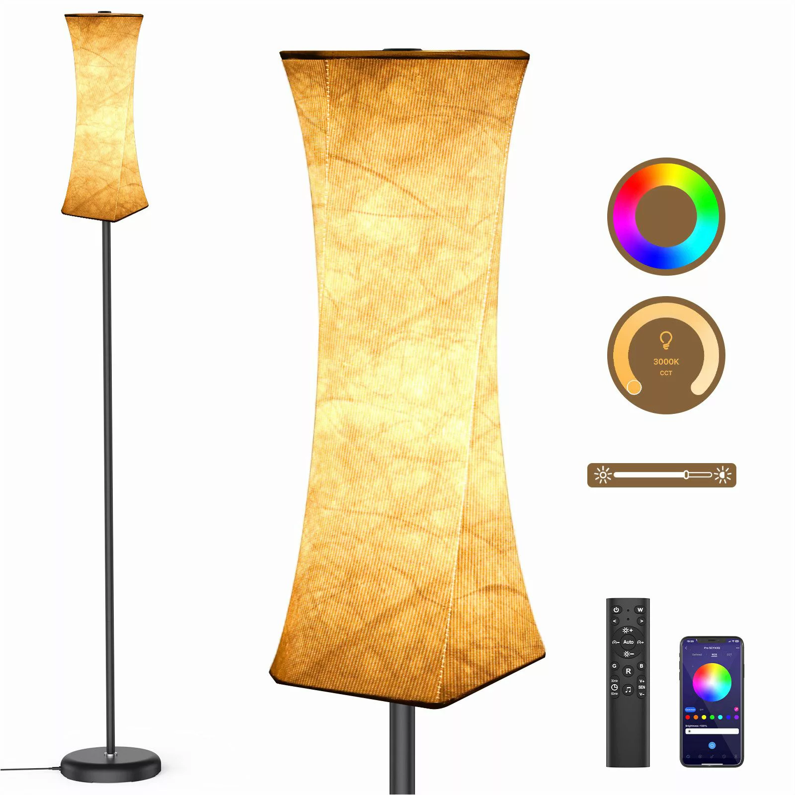 Auralum LED Stehlampe 12W LED Stehleuchte günstig online kaufen