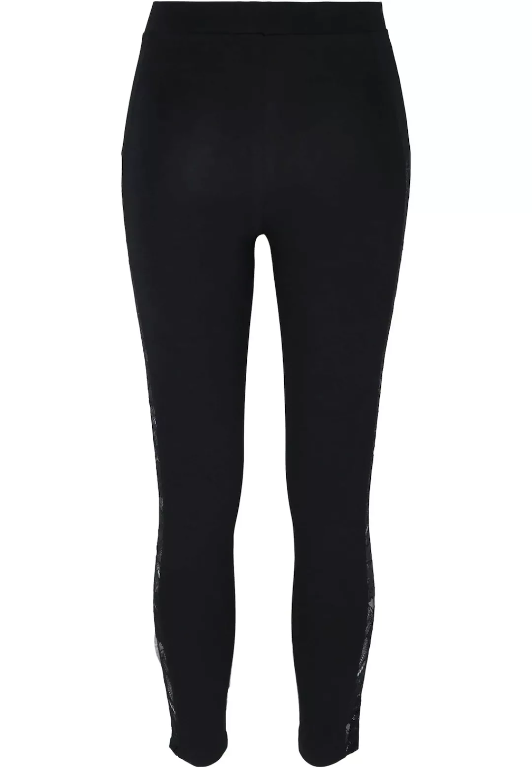 URBAN CLASSICS Leggings "Urban Classics Damen Ladies Lace Striped Leggings" günstig online kaufen