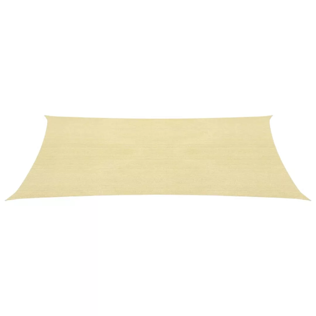 Vidaxl Sonnensegel 160 G/m² Beige 2,5x4,5 M Hdpe günstig online kaufen