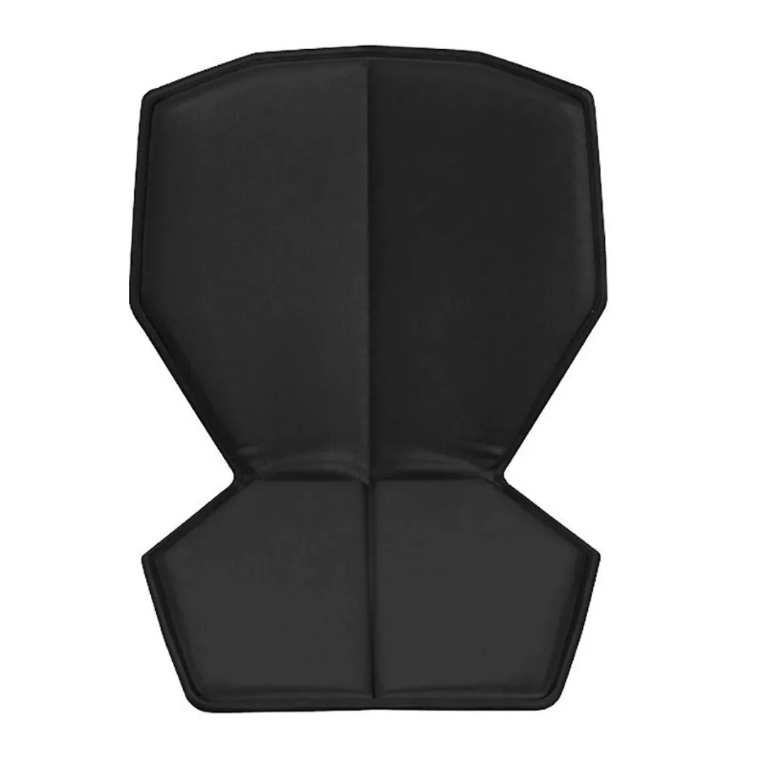 Magis - Chair One Sitz- und Rückenkissen - schwarz/Stoff Kvadrat Steel 2  F günstig online kaufen