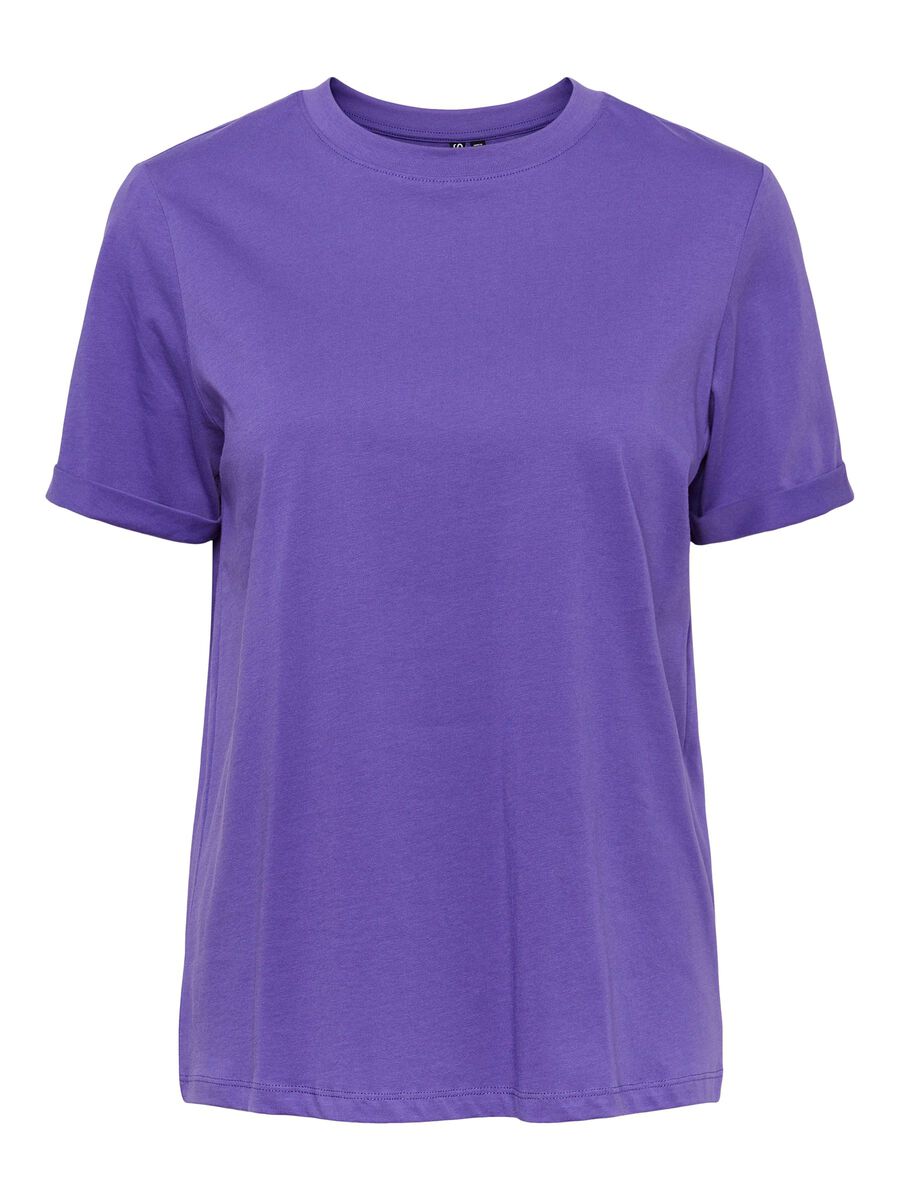 PIECES Pcria T-shirt Damen Violett günstig online kaufen