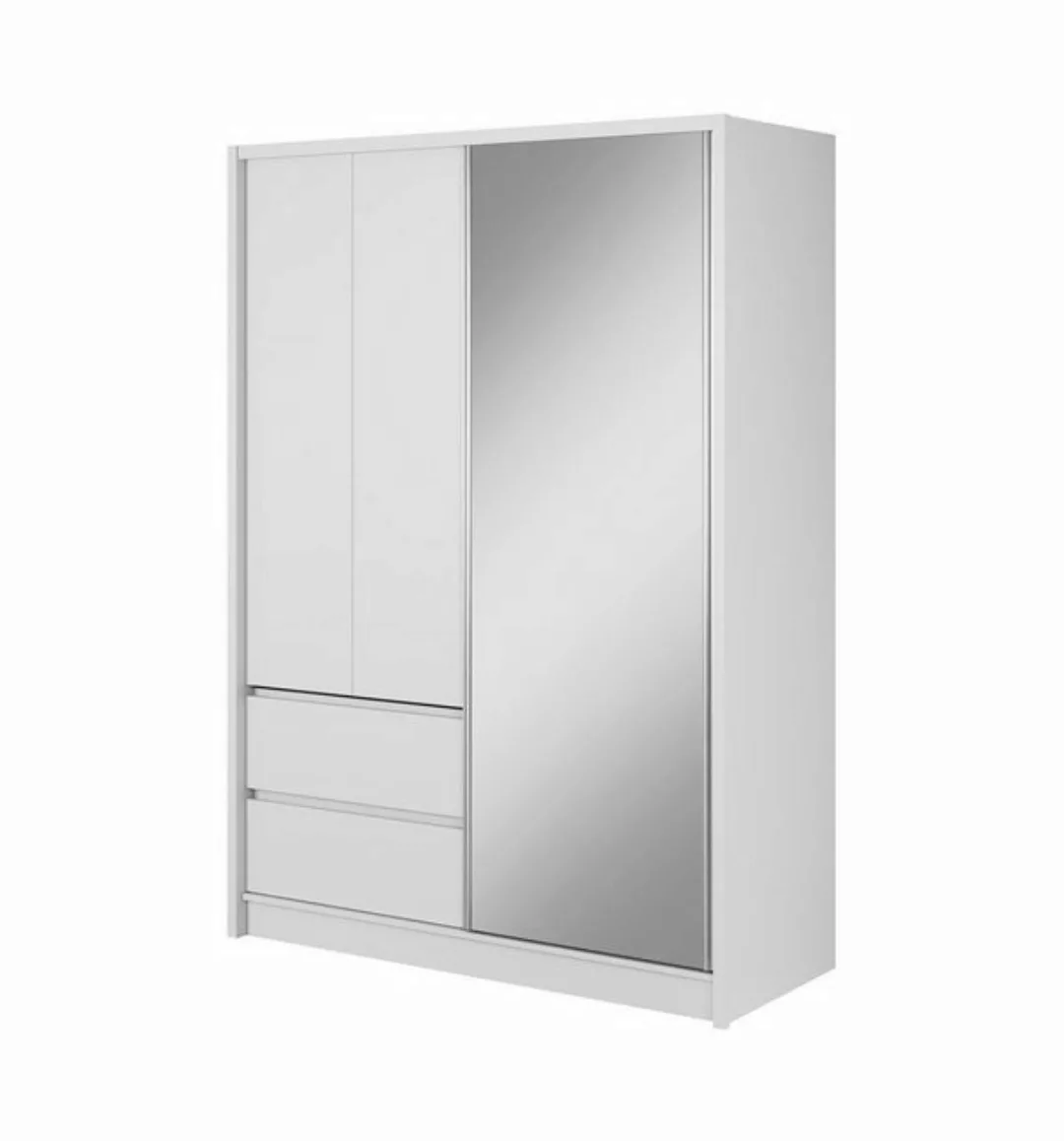 Beautysofa Kleiderschrank Siera (3-türig modernes Schrank, 134 / 154 / 184 günstig online kaufen