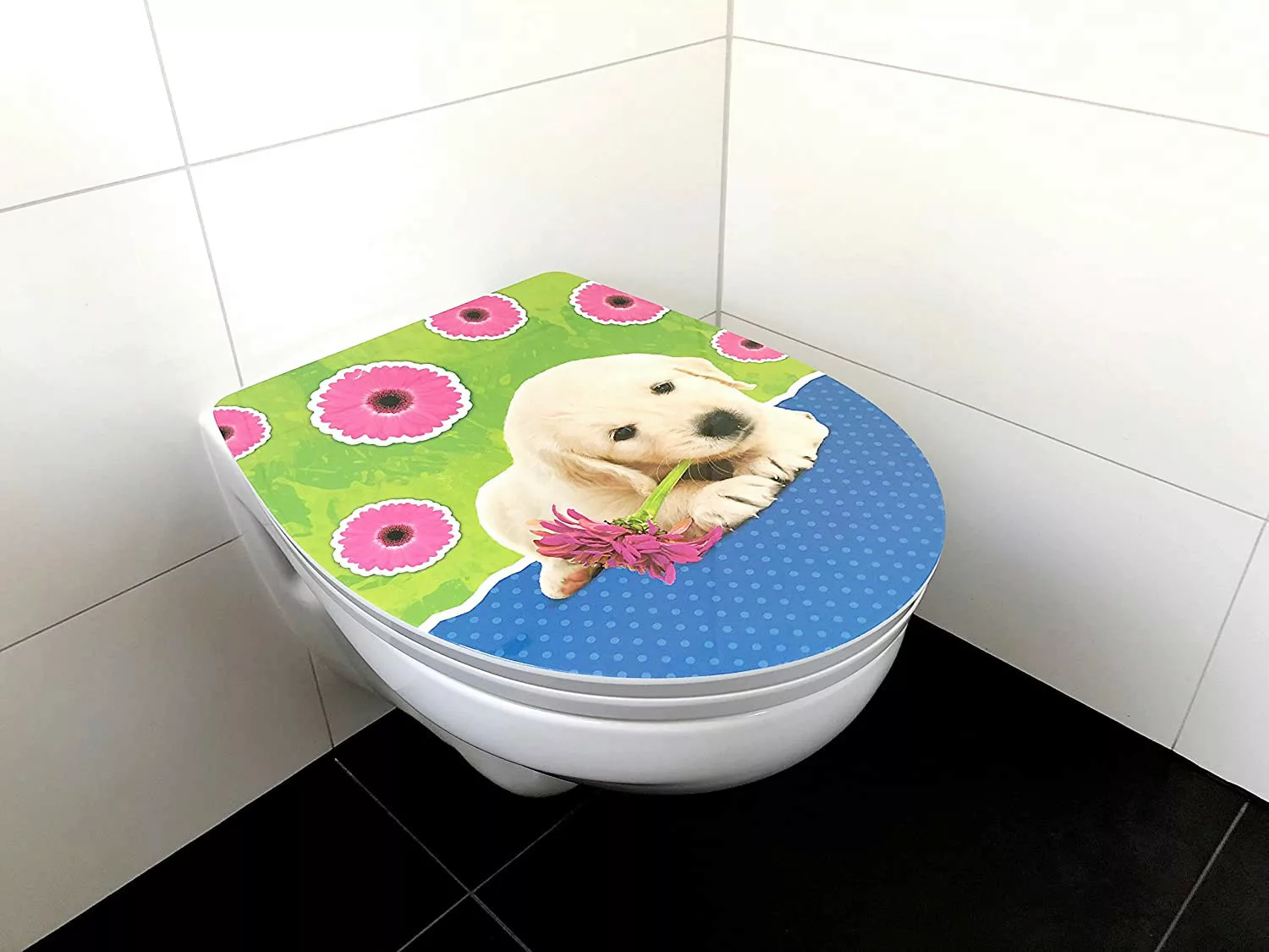 ADOB WC-Sitz »Puppy«, Absenkautomatik, zur Reinigung auf Knopfdruck abnehmb günstig online kaufen
