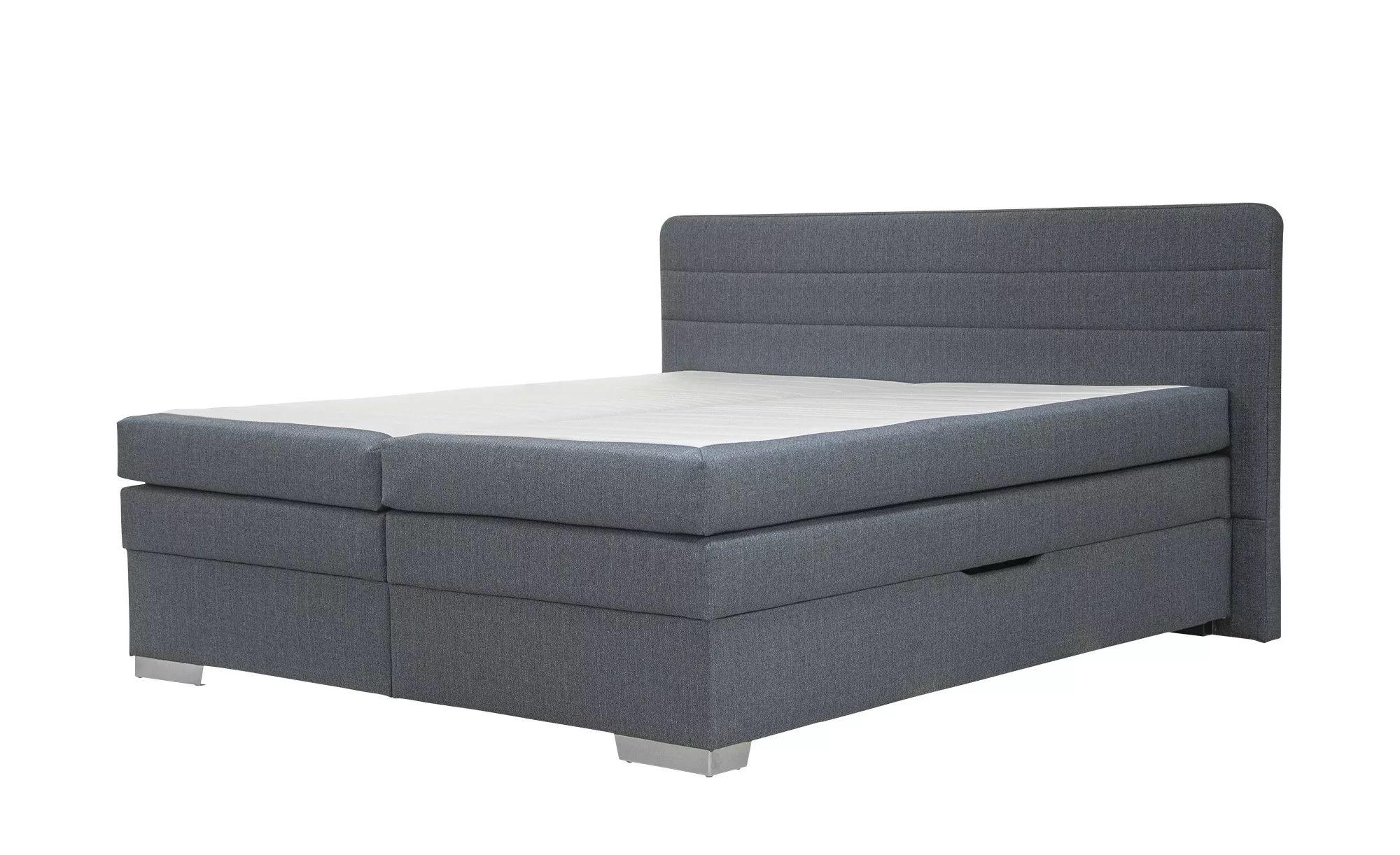 Boxspringbett mit Bettkasten Hackney ¦ blau ¦ Maße (cm): B: 201 H: 109 Bett günstig online kaufen