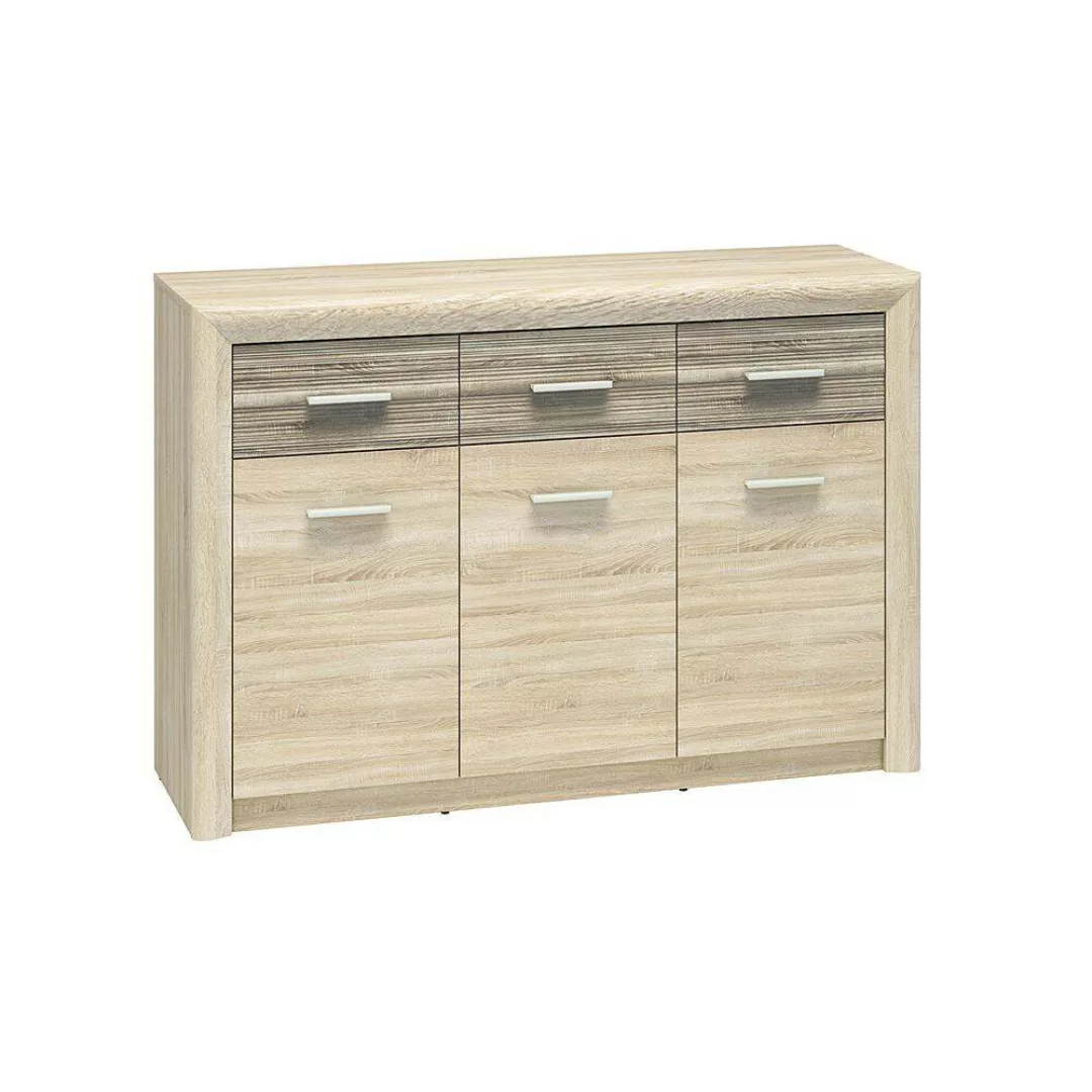 Sideboard in Kiefer hell 138 cm CORK-131 günstig online kaufen