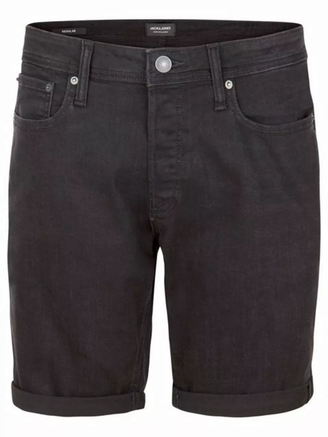 Jack & Jones Jeans Shorts Herren Stretch Kurz Regular Fit JJIRICK günstig online kaufen