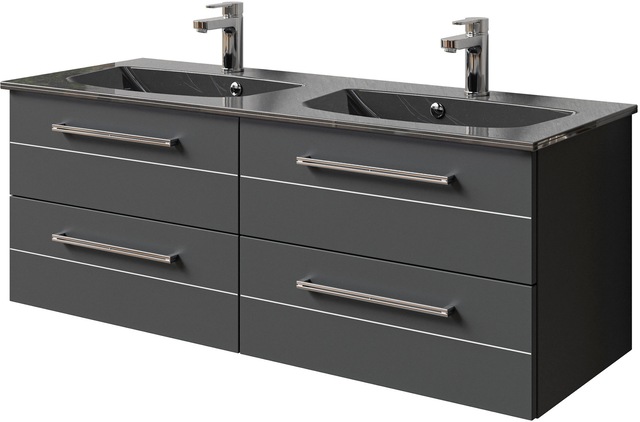 Saphir Waschtisch »Serie 6025 Mineralmarmor-Waschtisch mit Unterschrank, 13 günstig online kaufen