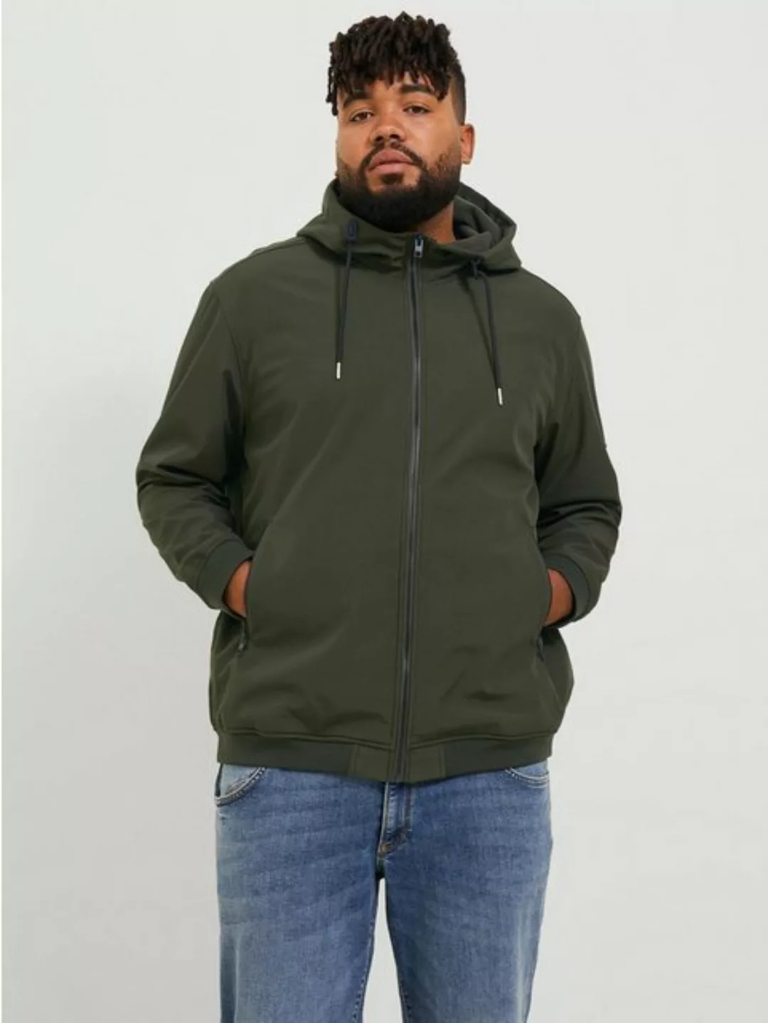 Jack & Jones Anorak JJEBASIC SOFTSHELL HOOD NOOS PLS günstig online kaufen