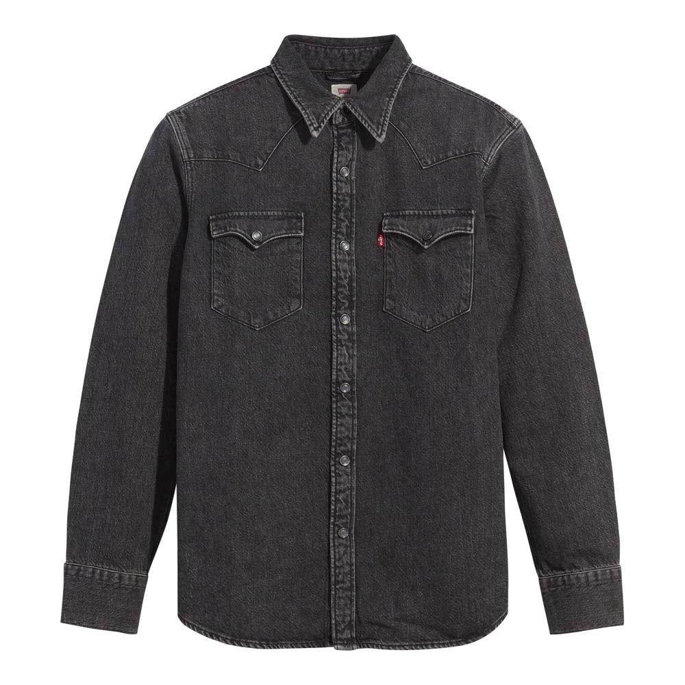 Levi´s ® Barstow Western Standard Langarm-shirt XL Black Washed günstig online kaufen