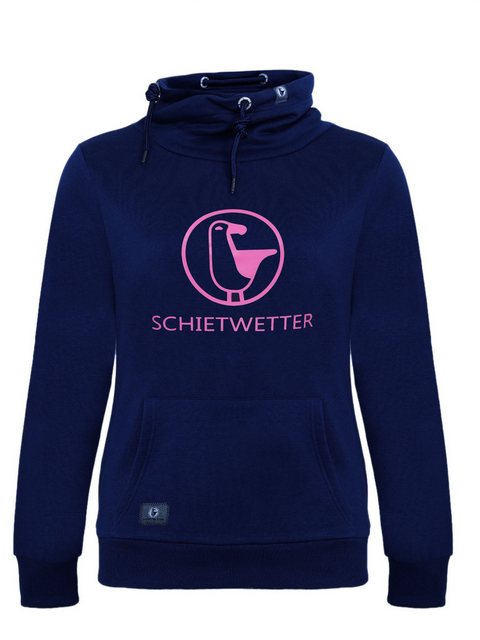 Schietwetter Rundhalspullover Damen Schalkragenpullover "Ronja Rambazamba" günstig online kaufen