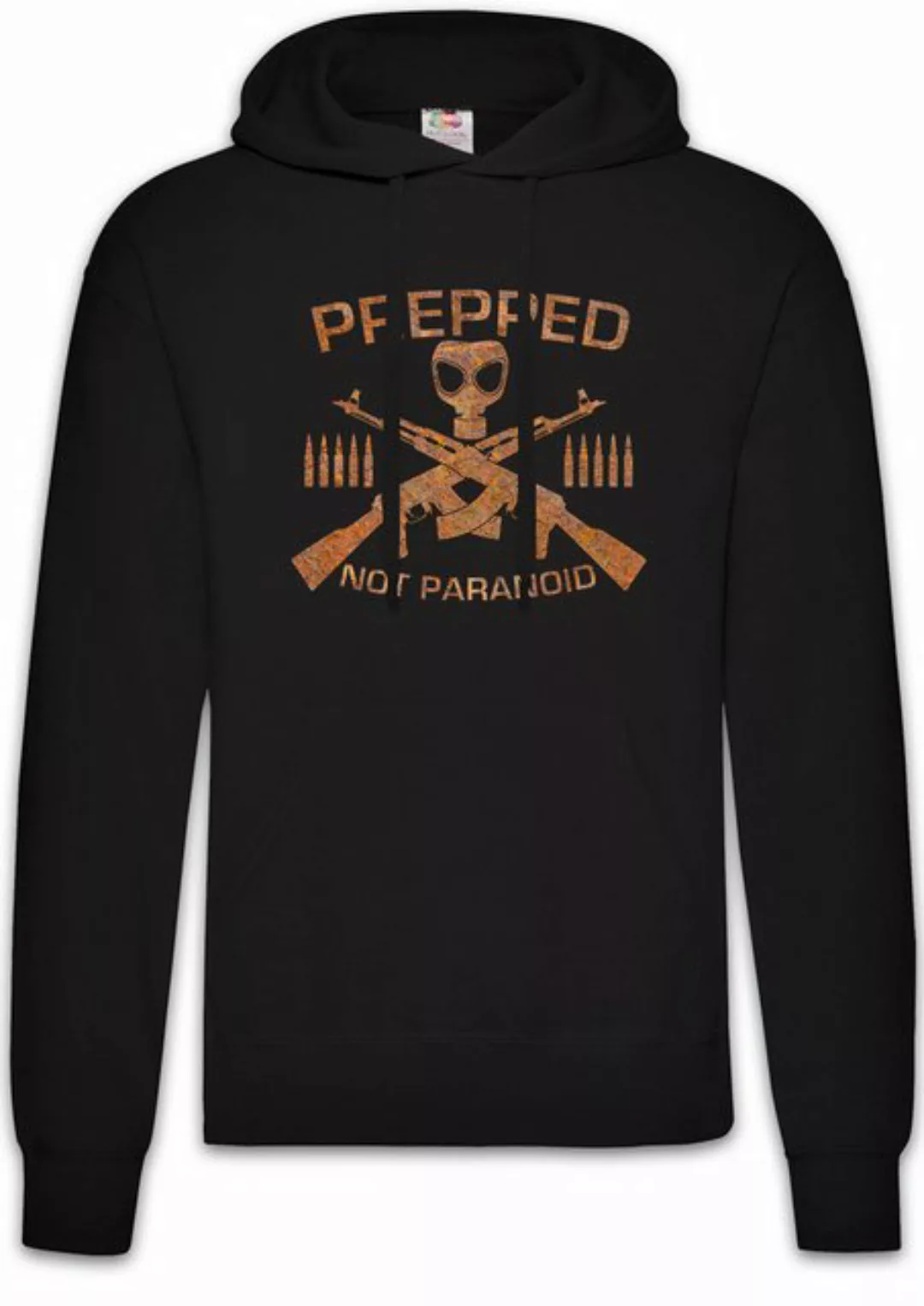 Urban Backwoods Hoodie Prepped Not Paranoid Herren Hoodie Prepper Survival günstig online kaufen