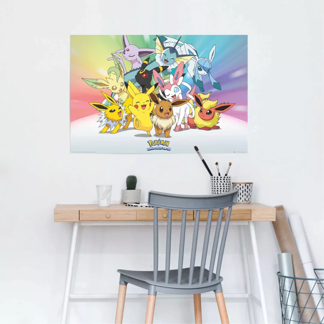 Reinders Poster "Poster Pokemon", Comic, (1 St.) günstig online kaufen