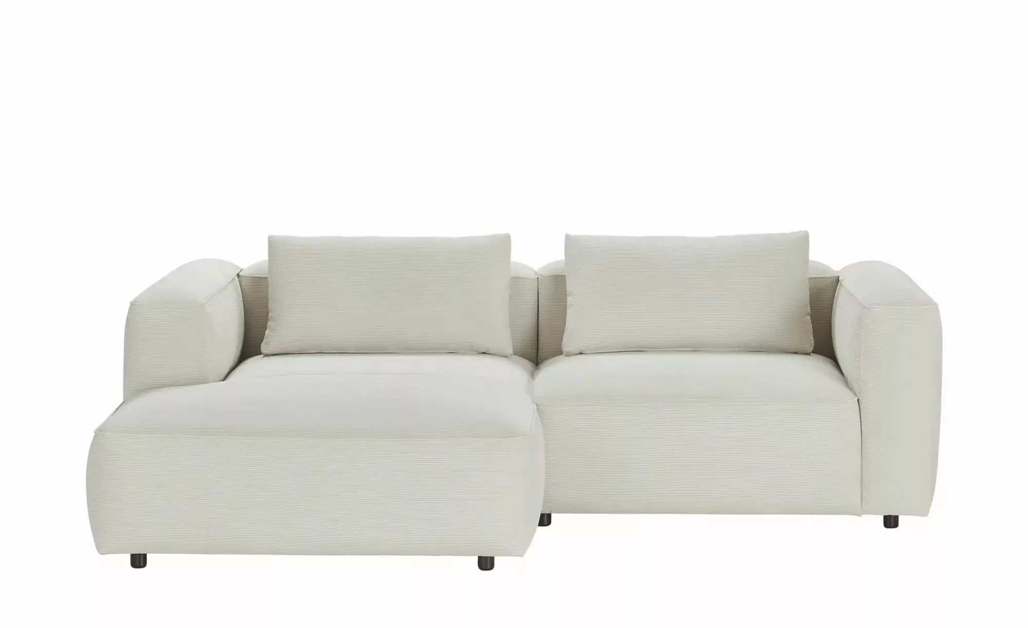 Ecksofa  Milda ¦ creme ¦ Maße (cm): B: 228 H: 73 T: 174 Polstermöbel > Sofa günstig online kaufen