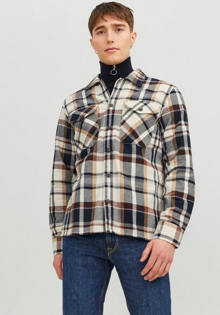 Jack & Jones Langarmhemd JJEEDDIE OVERSHIRT LS NOOS günstig online kaufen