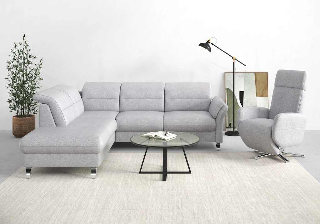 sit&more Ecksofa "Grenoble L-Form" günstig online kaufen