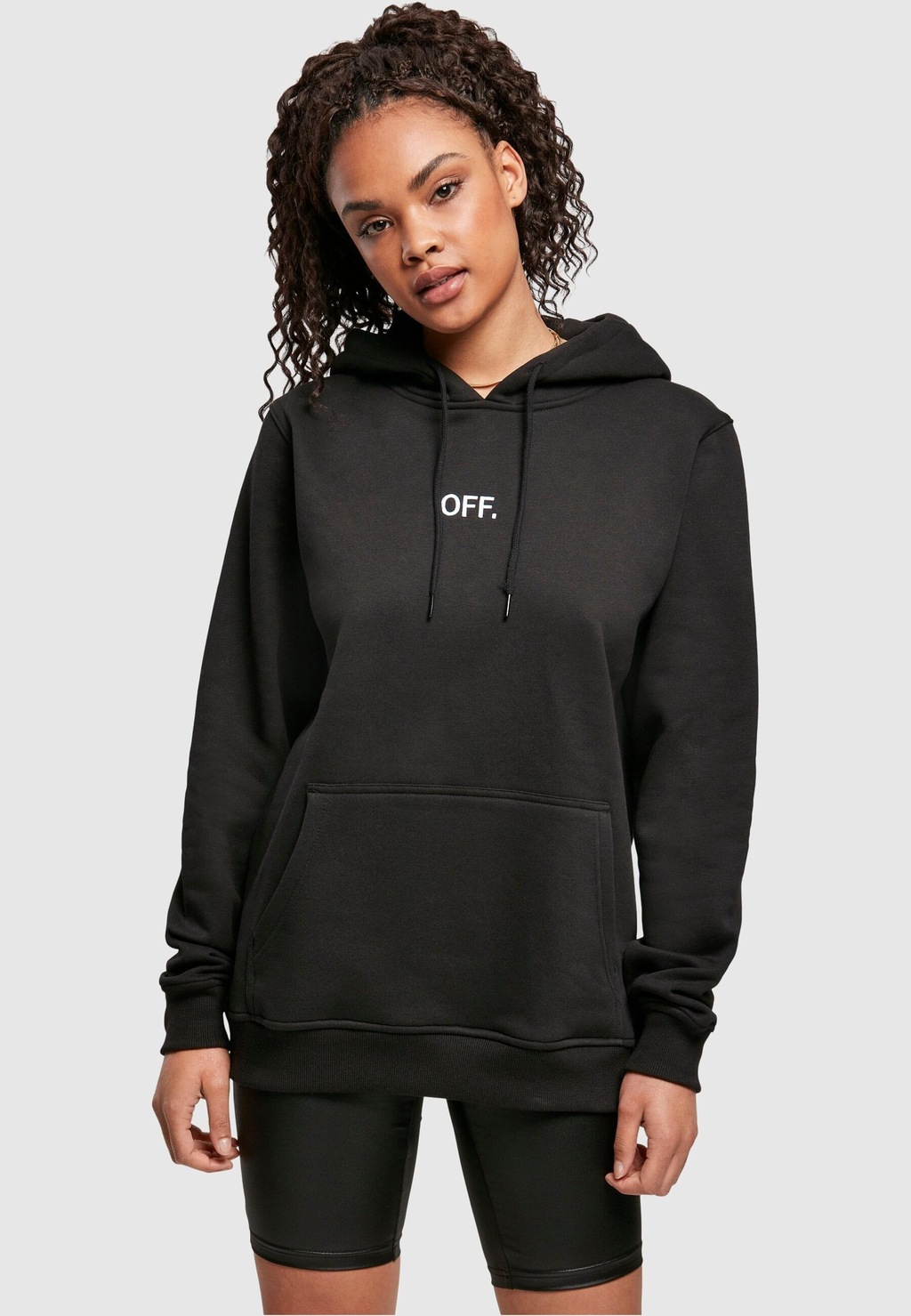 MisterTee Rundhalspullover "MisterTee Damen Ladies OFF Hoody", (1 tlg.) günstig online kaufen