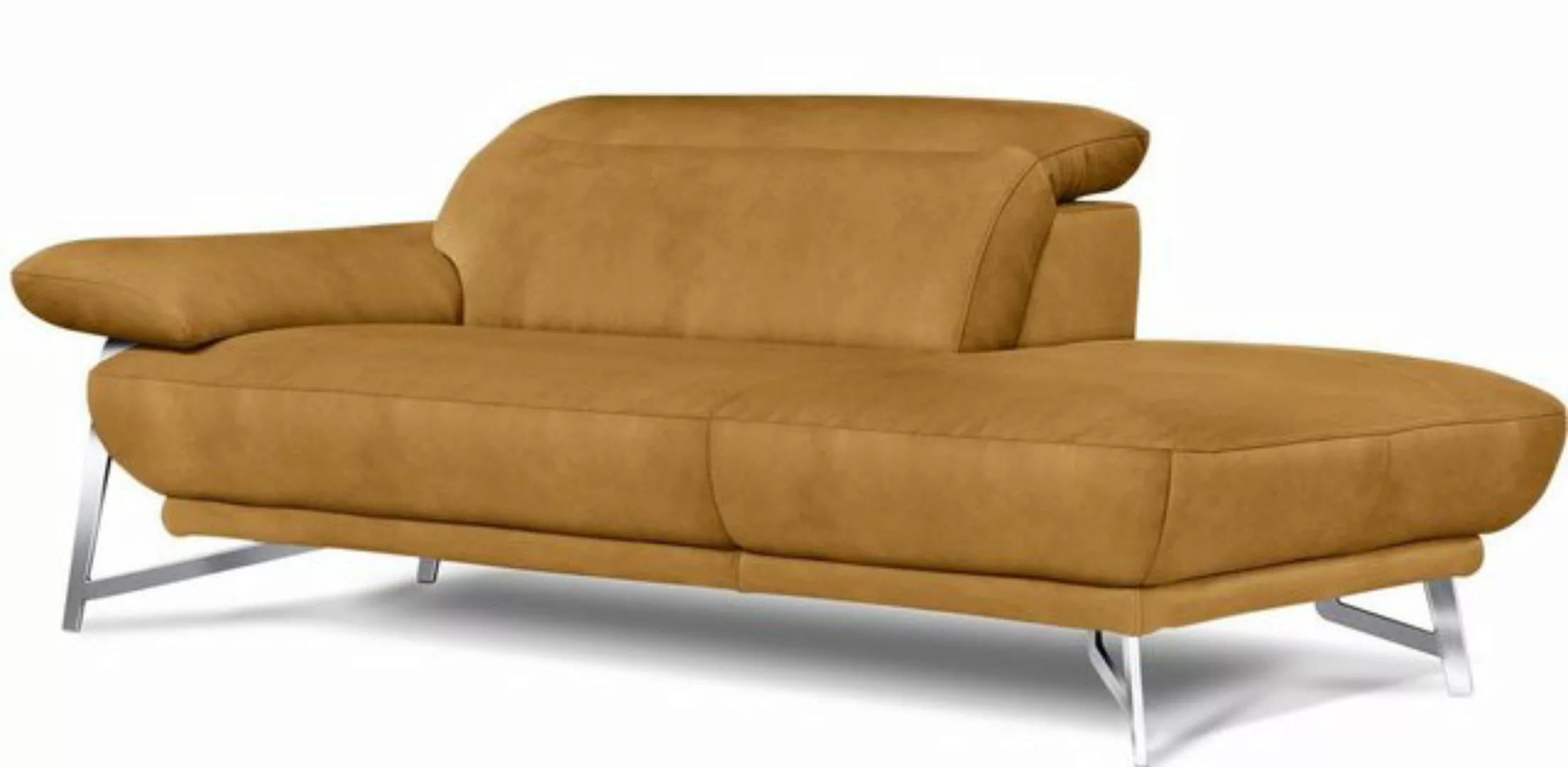 Egoitaliano Ottomane "Anais, Designsofa mit hohem Sitzkomfort, Designfuß", günstig online kaufen