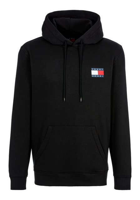 Tommy Jeans Sweatshirt TJM REG ESSENTIAL FLAG HOOD EXT mit bedruckten Marke günstig online kaufen